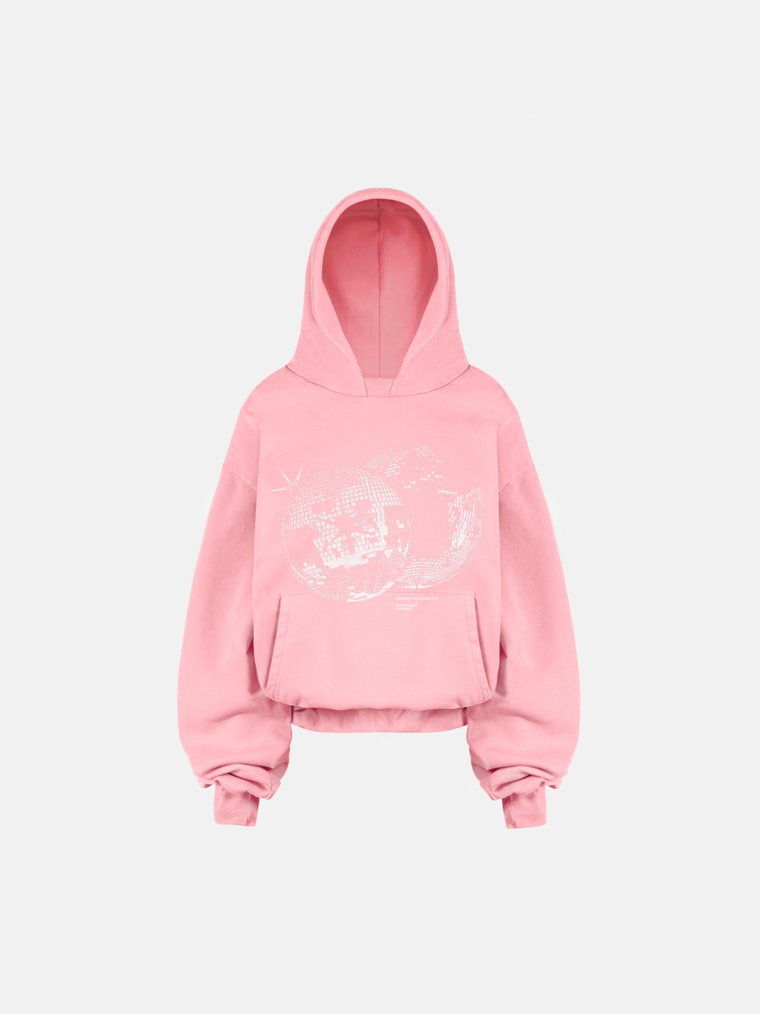 THE DISCO HOODIE - PINK-Fineriform