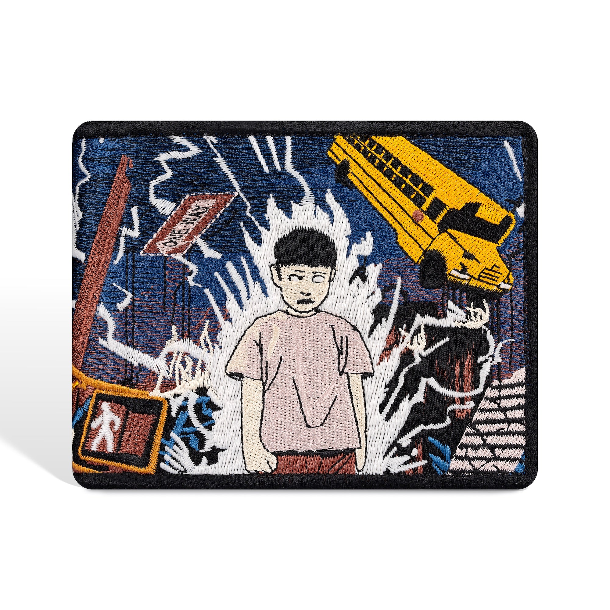 "super kid" wallet UV reactive-Fineriform