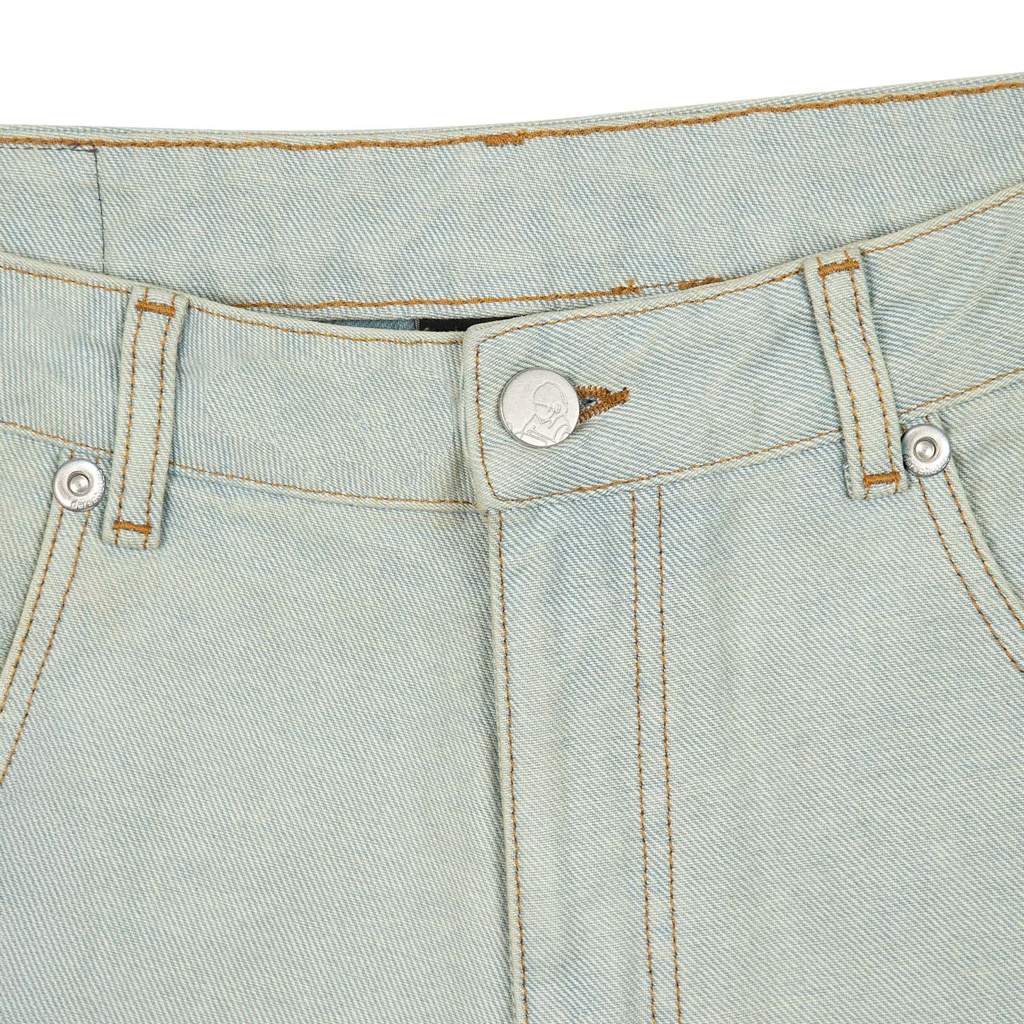 "koi fish" reverse denim-Fineriform