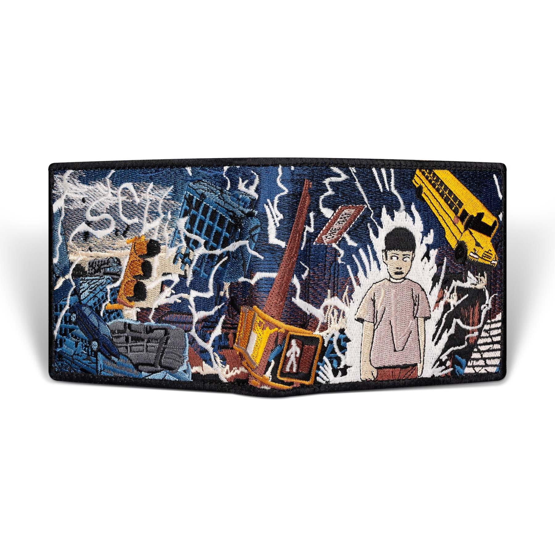 "super kid" wallet UV reactive-Fineriform