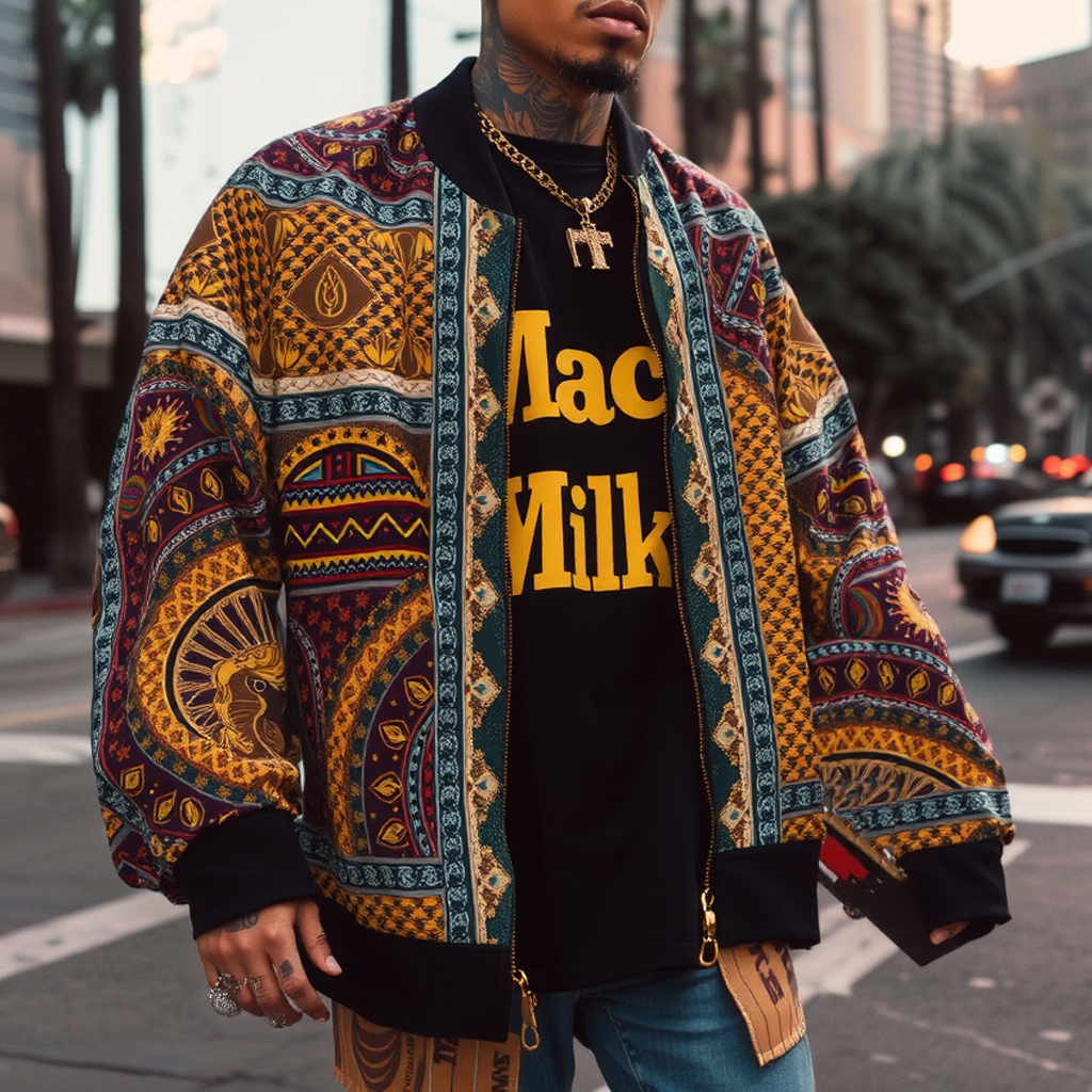 Palace Casual Street Retro Totem Jacket-Fineriform