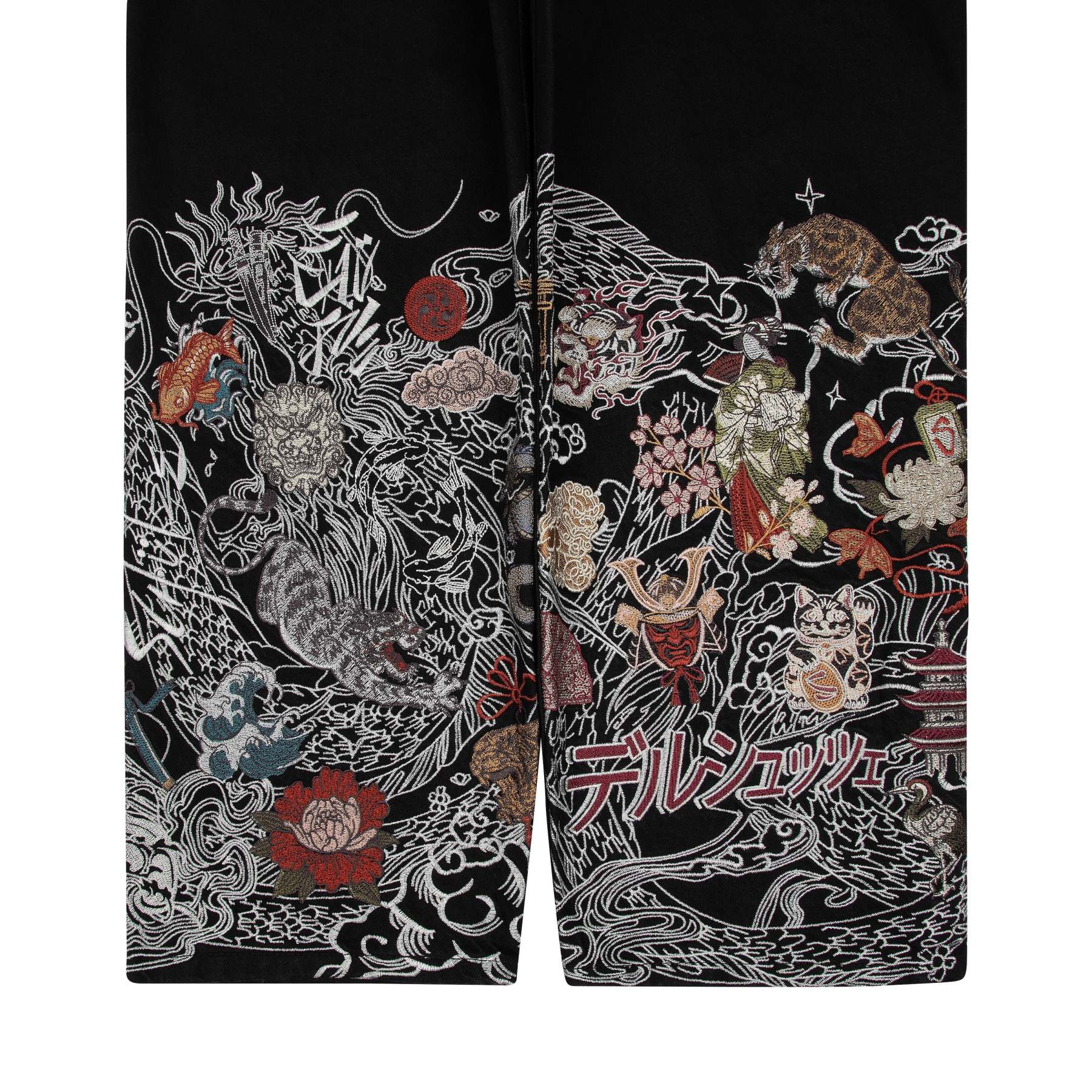 "yakuza" Denim black 02-Fineriform