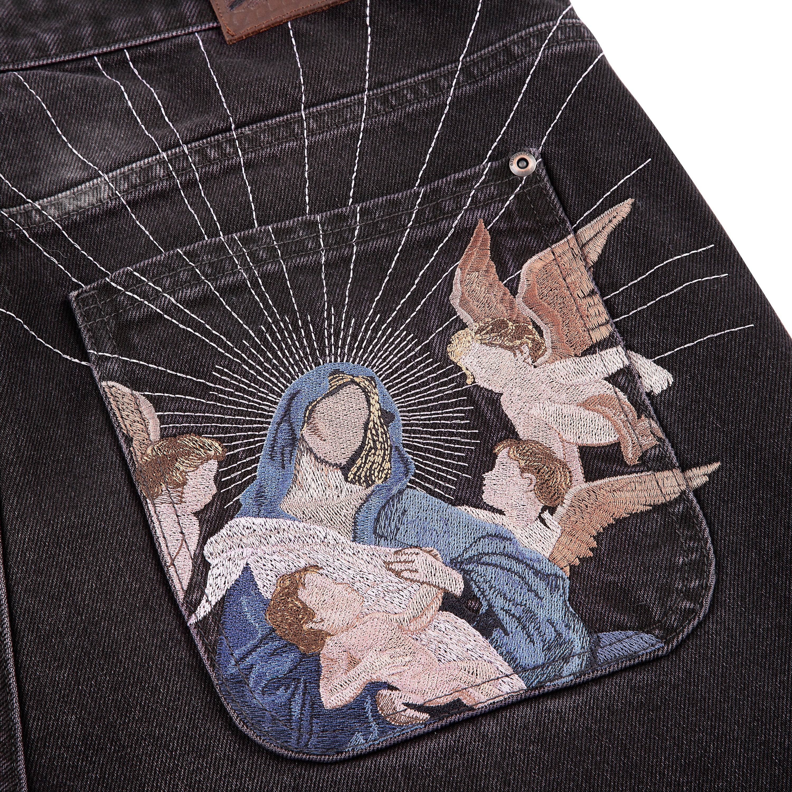 "awakening" Jorts purple tint-Fineriform