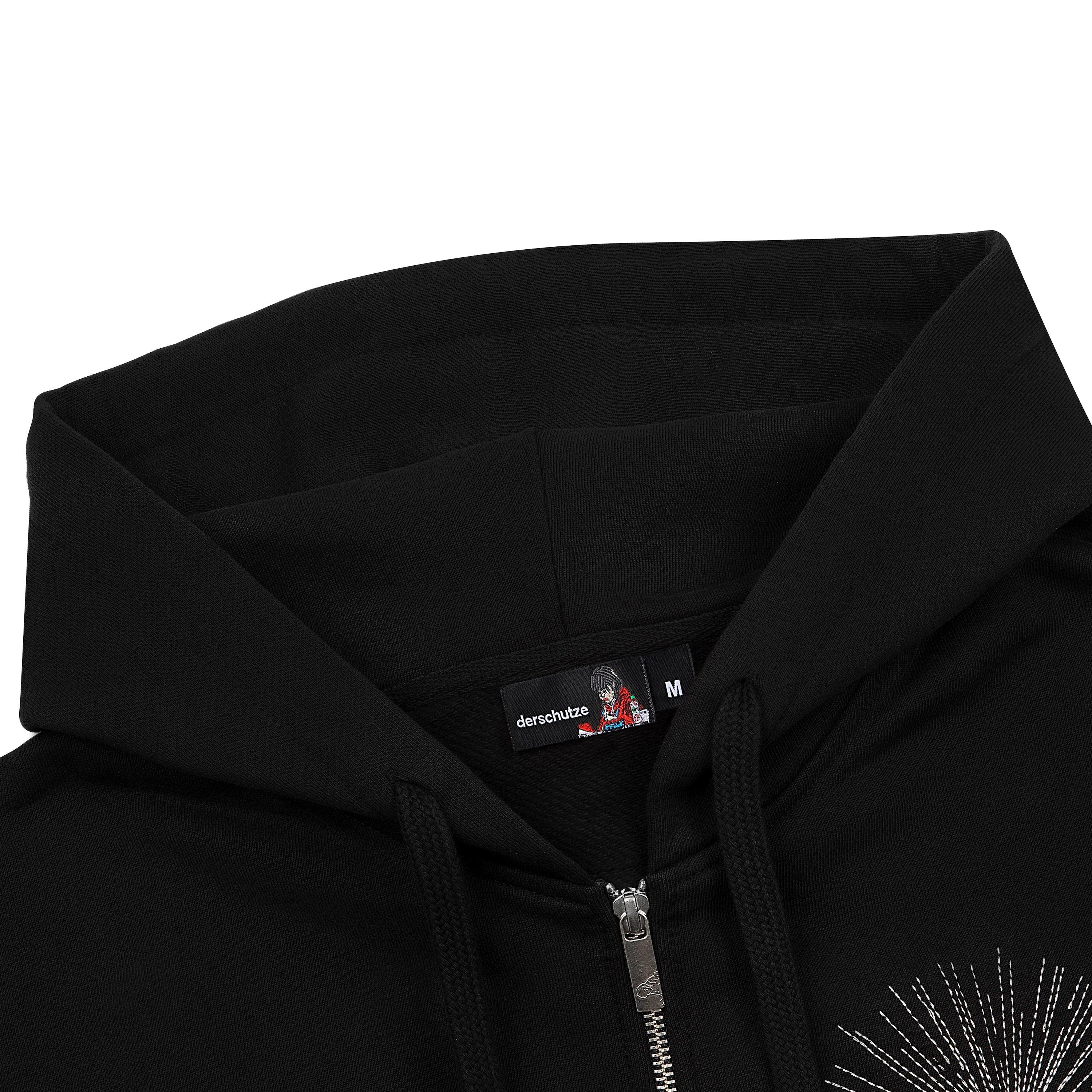 "awakening v2" Zip Up black-Fineriform