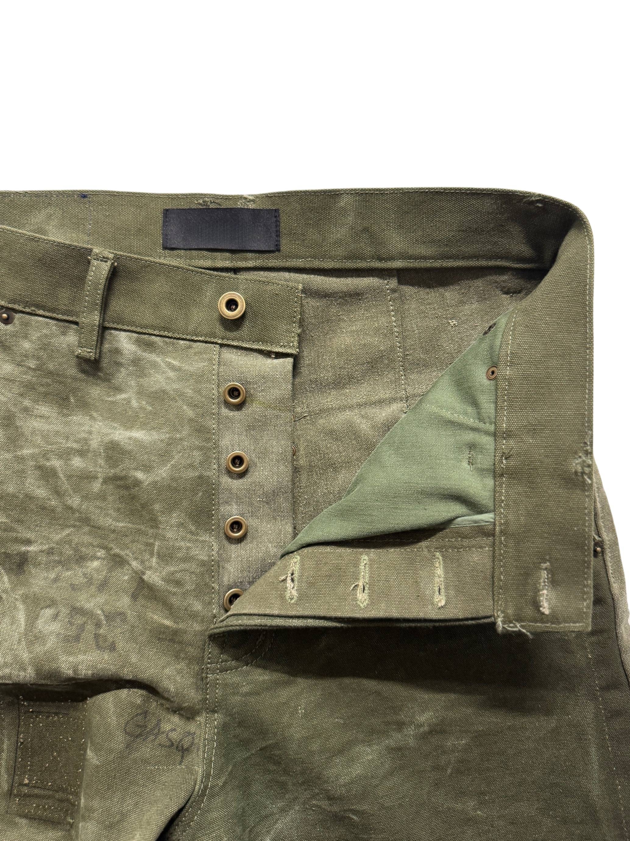 Vintage Patchwork Cargo Pants-Fineriform