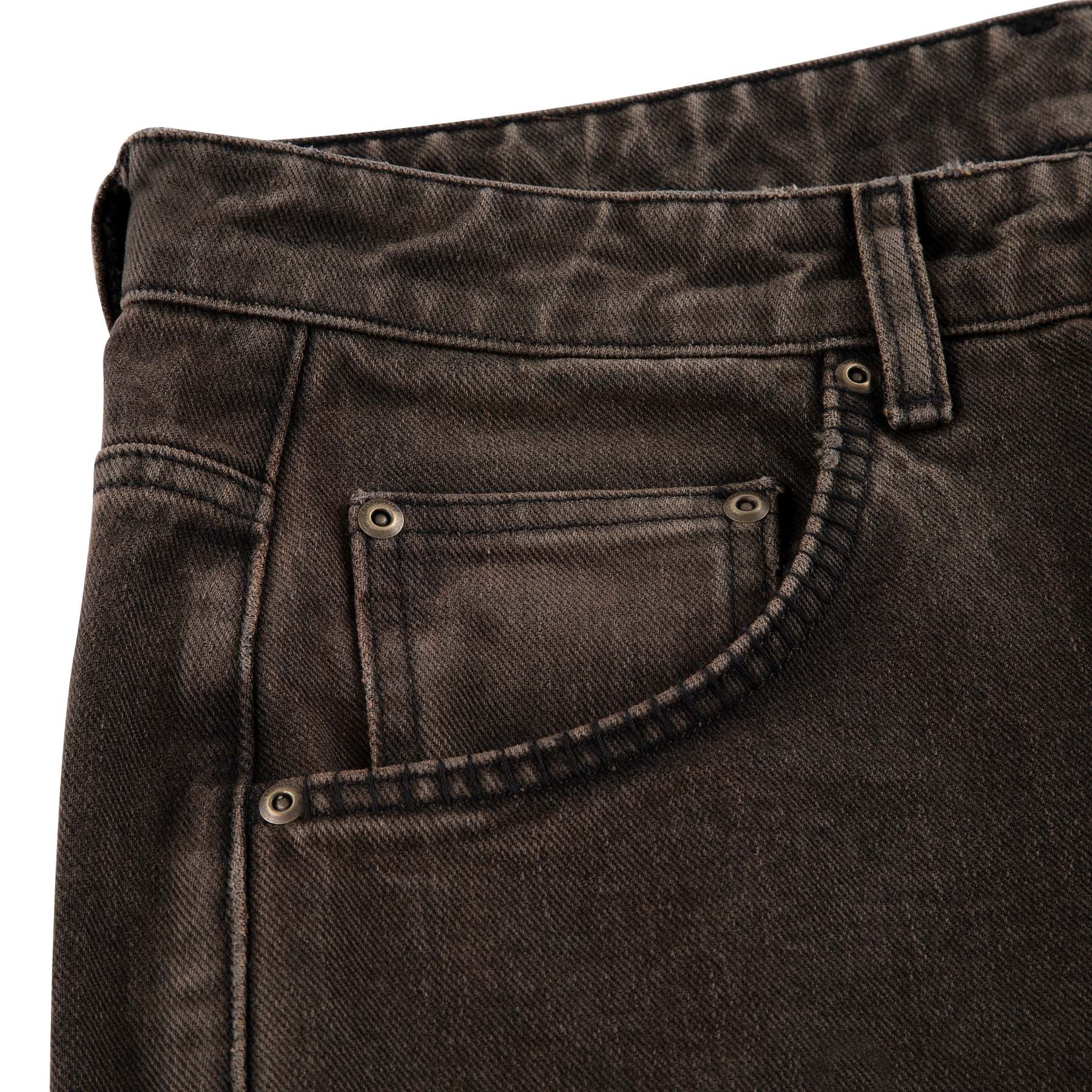 "yasmin v3" Jorts brown updated fit-Fineriform