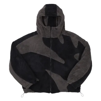 Fluffy Sherpa Jacket-Fineriform