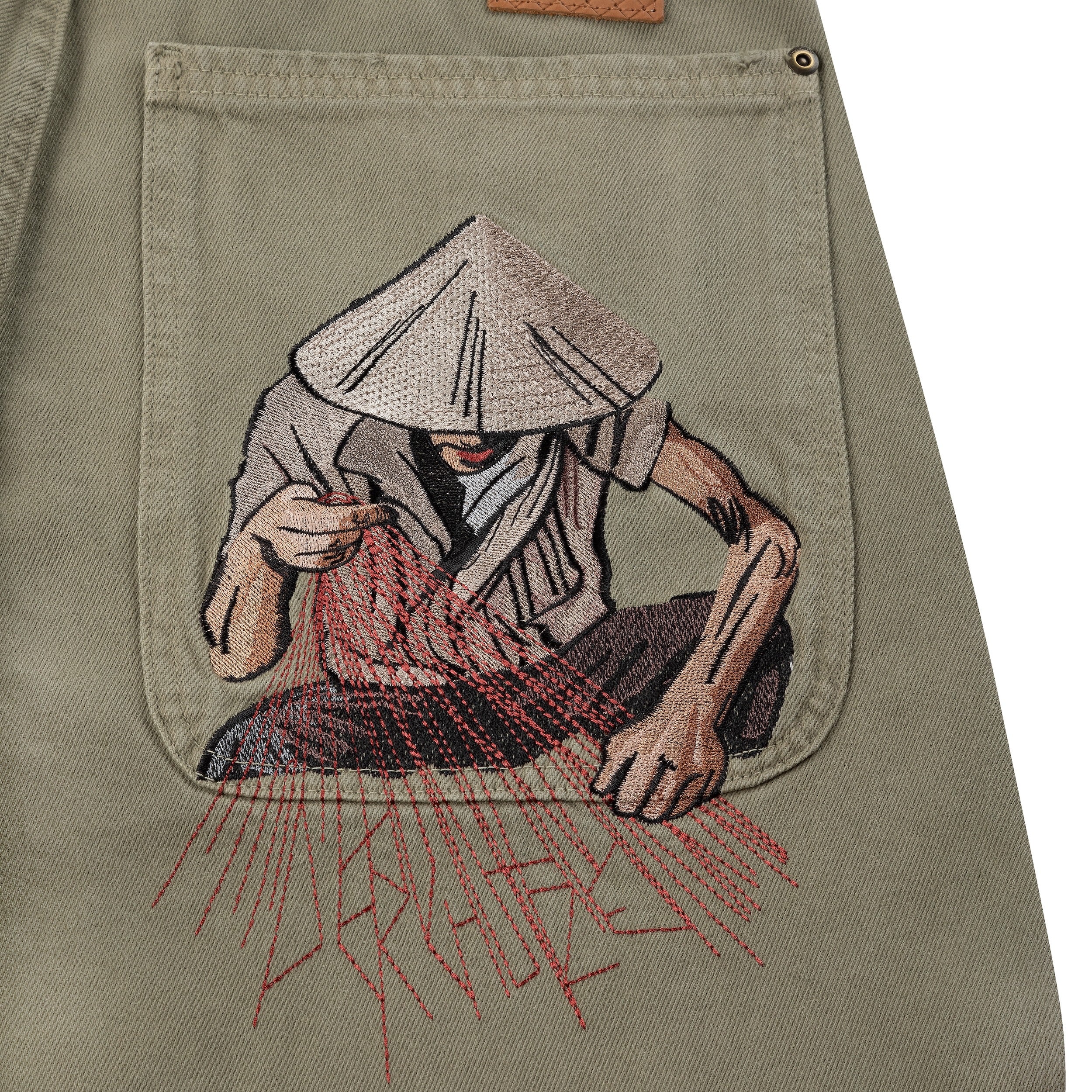 "lotus" Jorts green-Fineriform