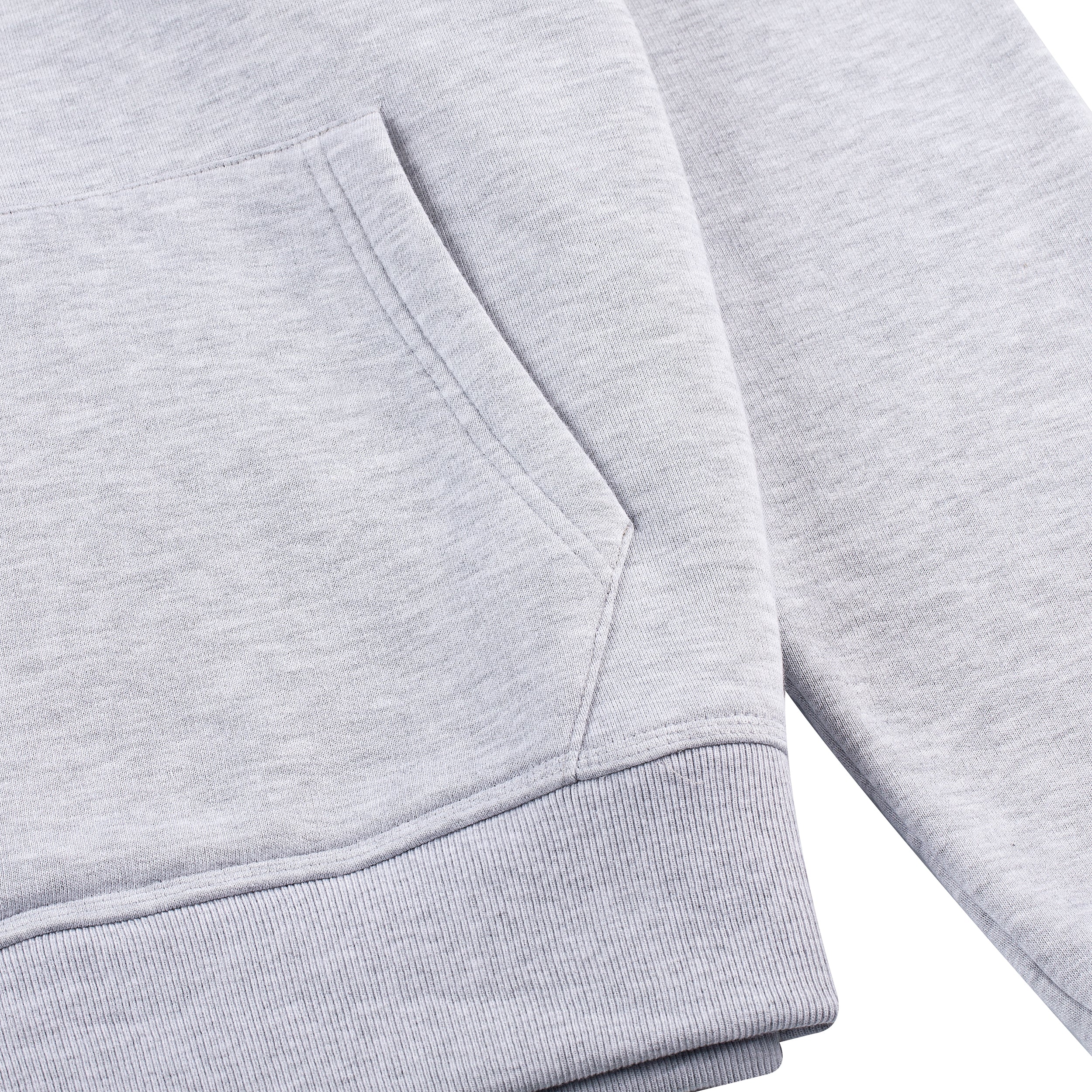 "origami" Hoodie grey melange-Fineriform