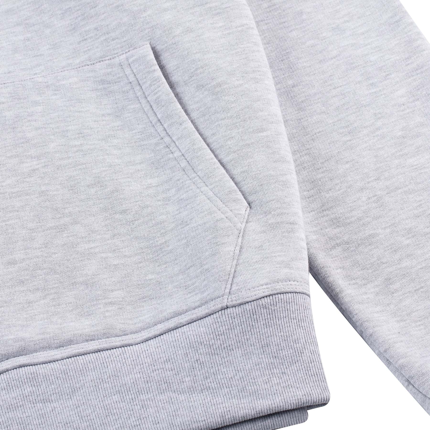 "origami" Hoodie grey melange-Fineriform