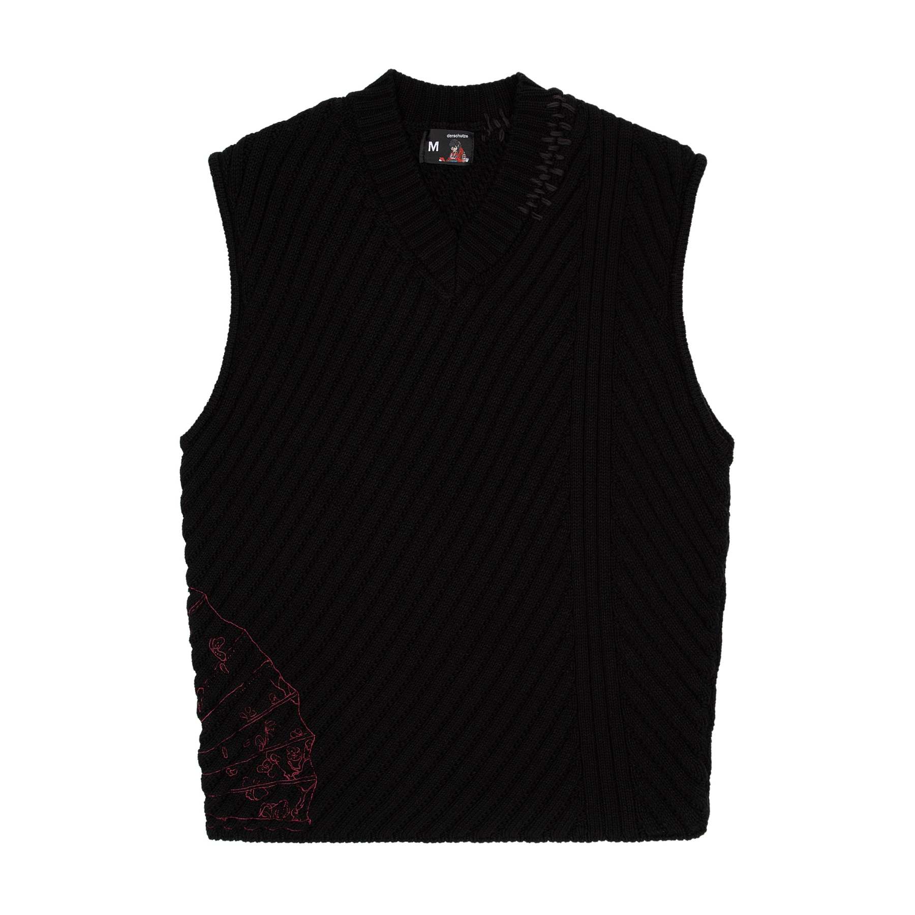 "yakuza" Knit vest-Fineriform