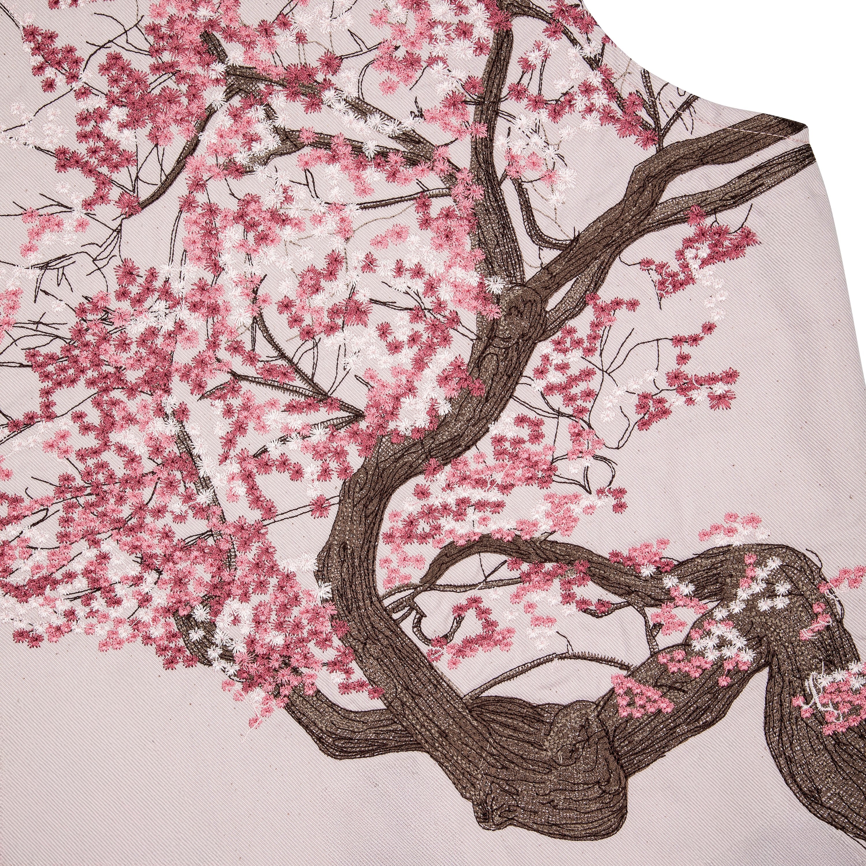 "blossom v3" denim Vest-Fineriform