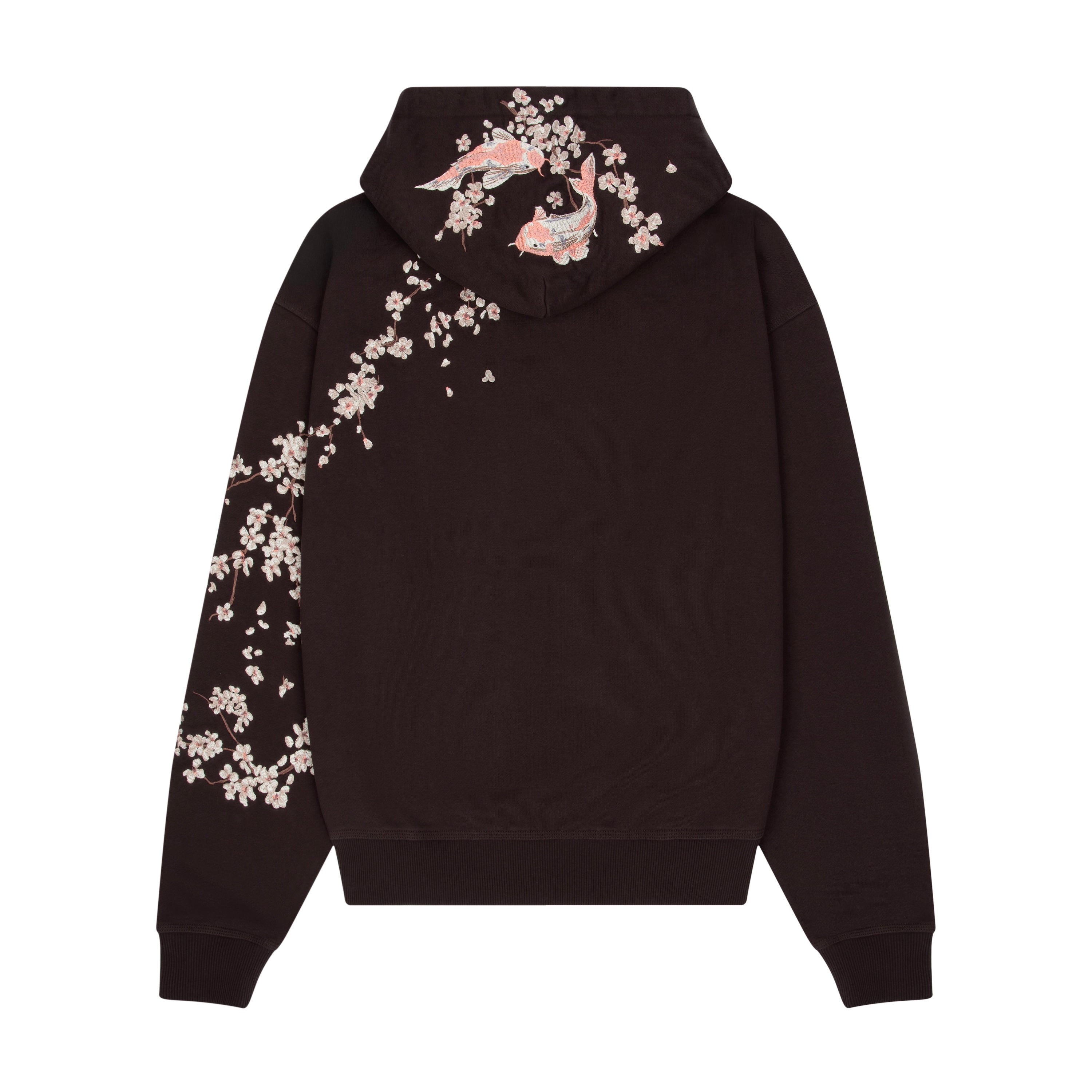 "yakuza" Hoodie brown-Fineriform