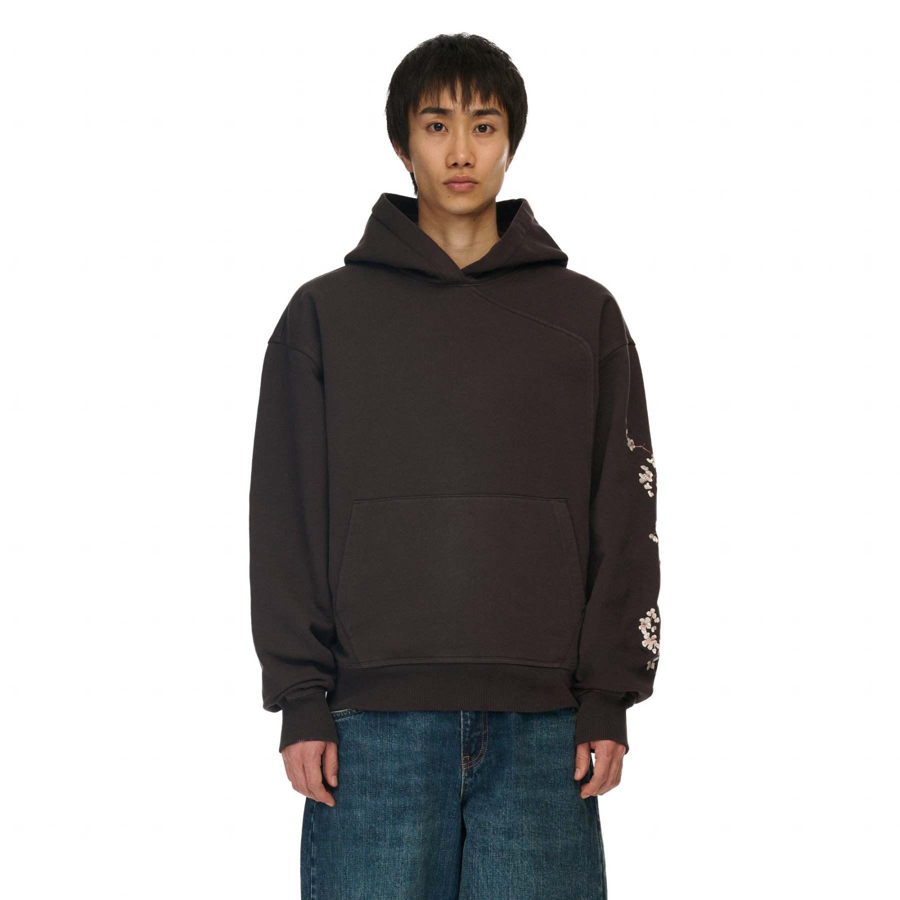 "yakuza" Hoodie brown-Fineriform