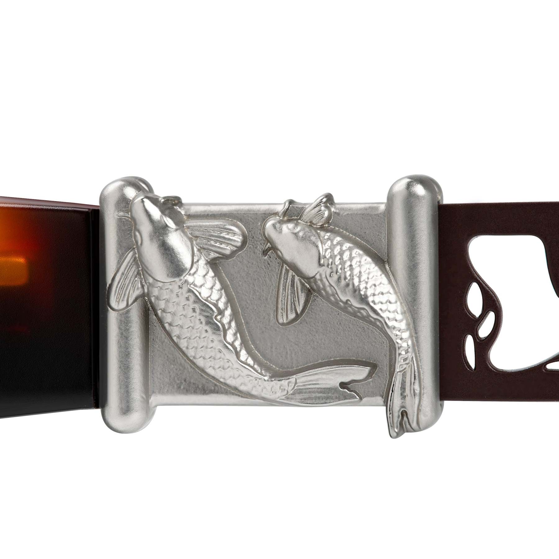 "koi fish" sunglasses brown-Fineriform