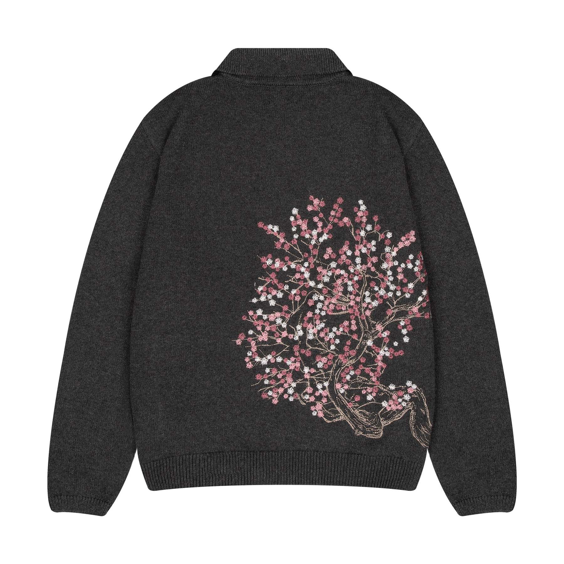 "blossom v2" polo zip Knit-Fineriform