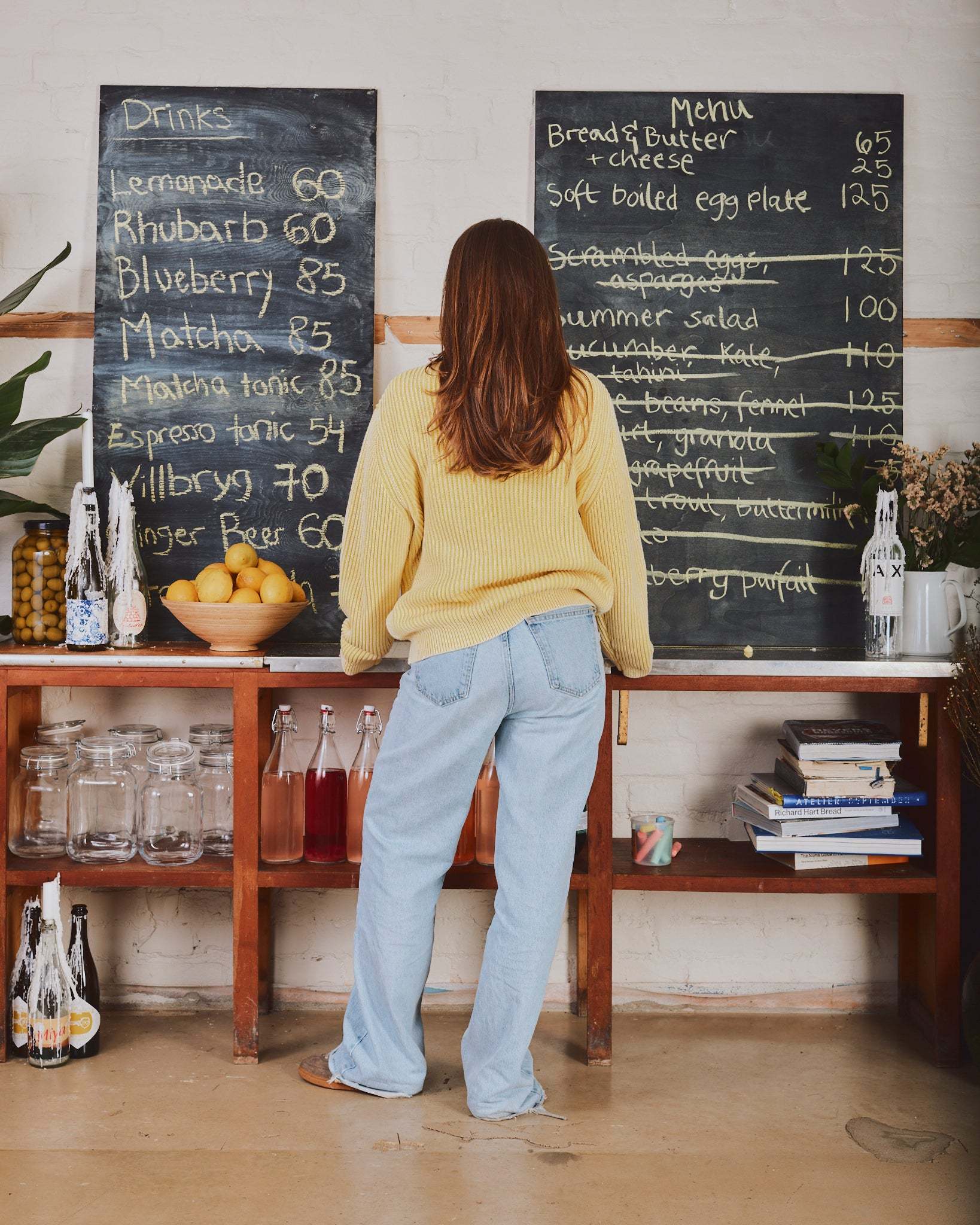 WASHED KNIT YELLOW-Fineriform