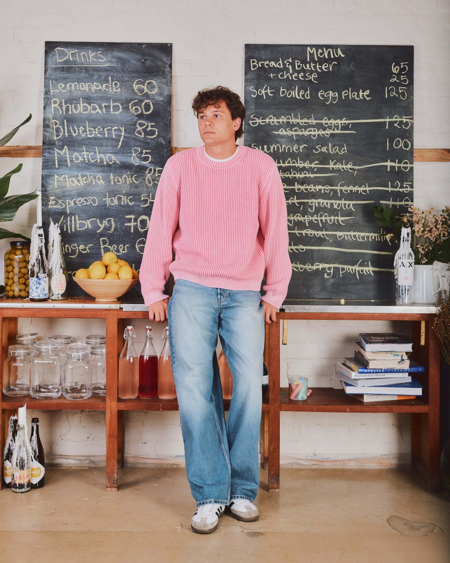 WASHED KNIT PINK-Fineriform