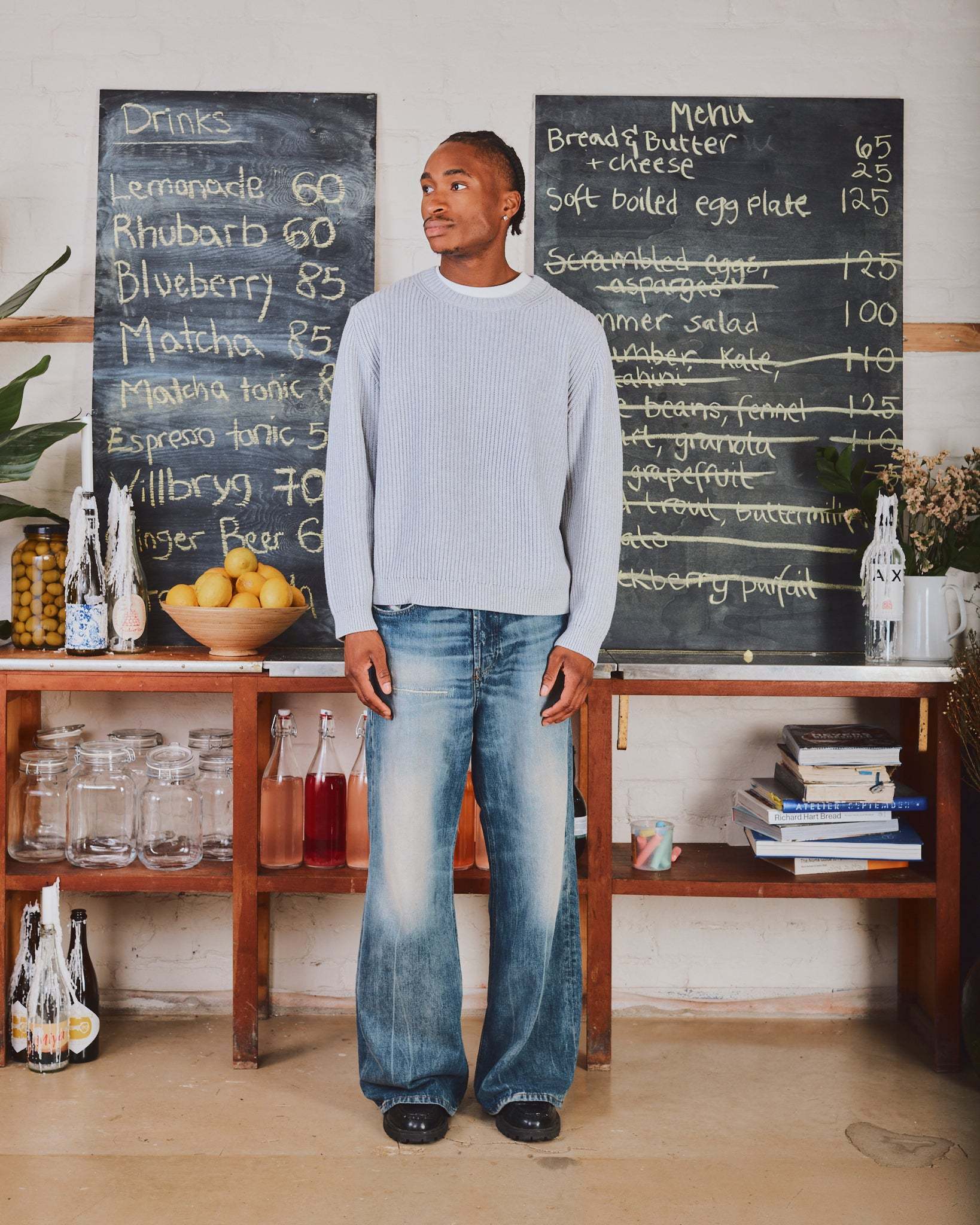 WASHED KNIT GREY-Fineriform