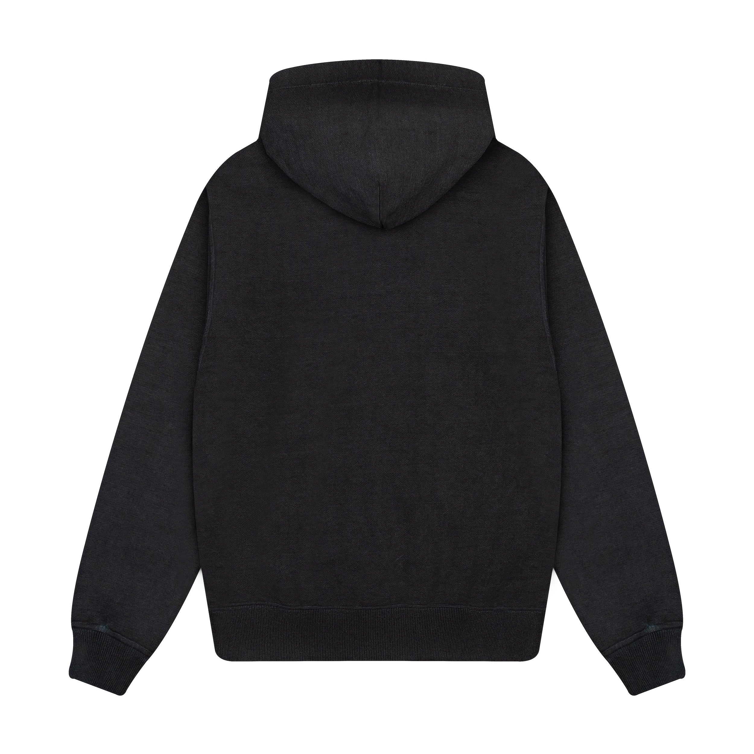 "sashiko" Zip Up black-Fineriform