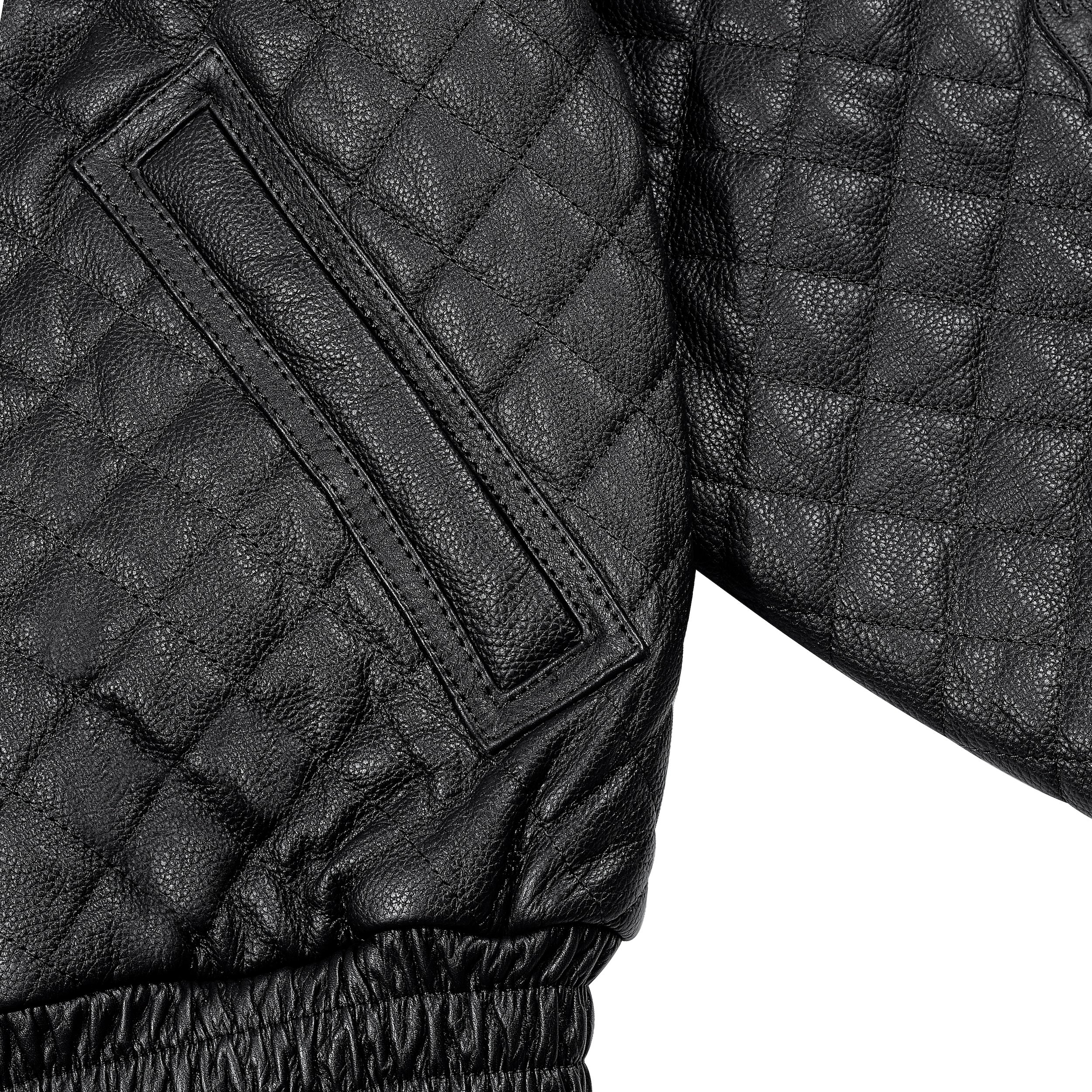 "western" leather Jacket-Fineriform