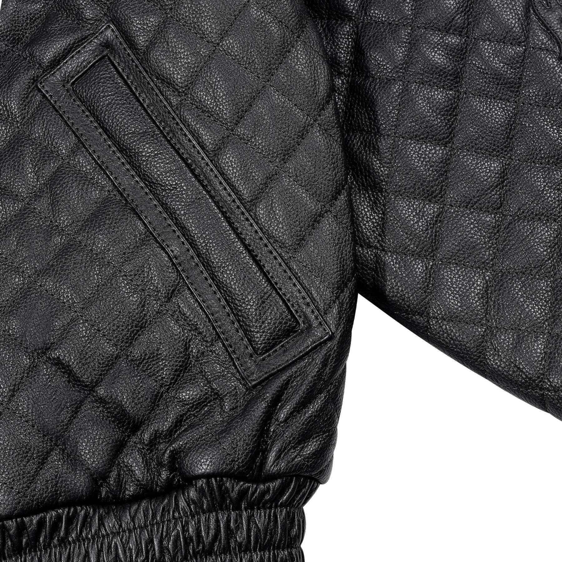 "western" leather Jacket-Fineriform