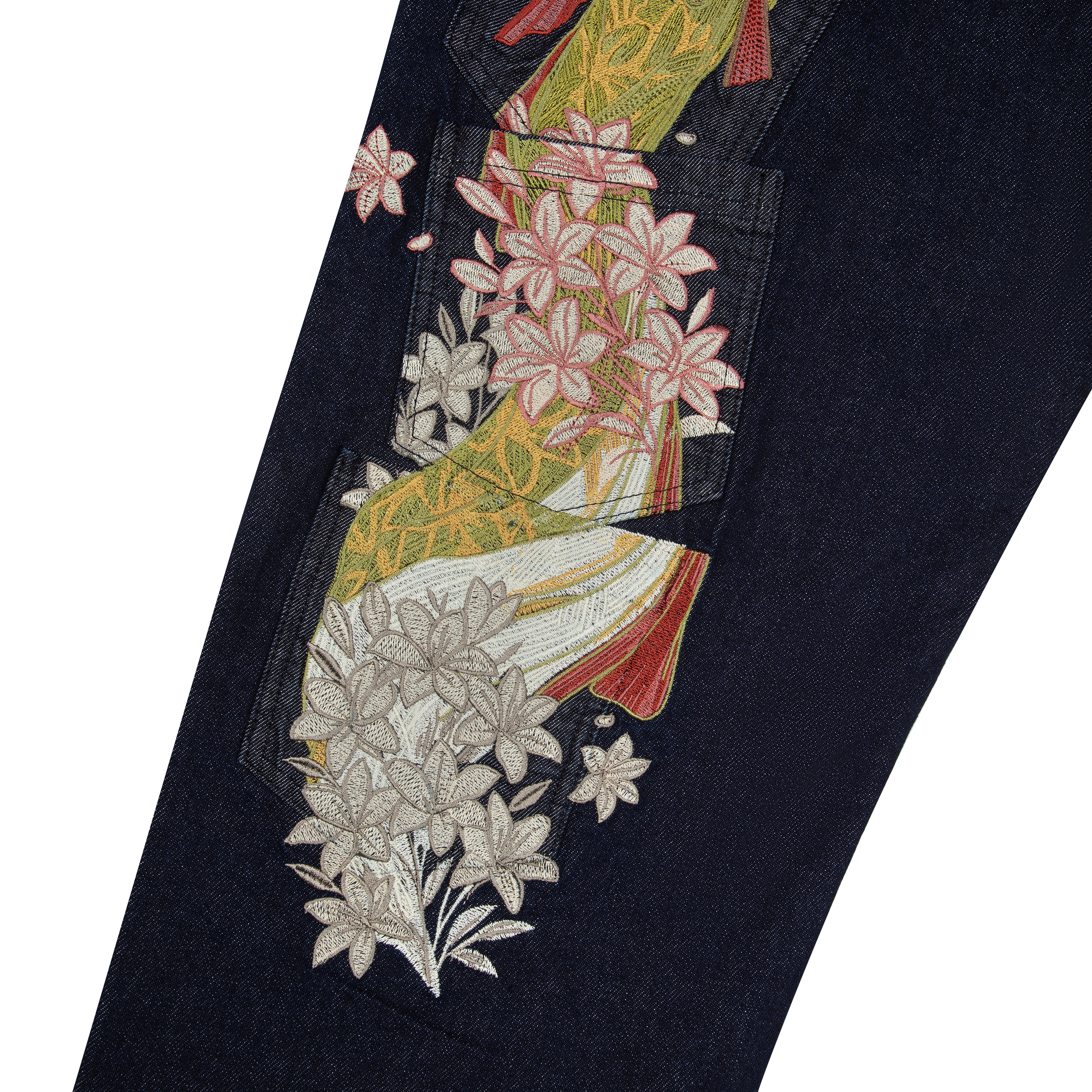 "yakuza" indigo raw Denim-Fineriform