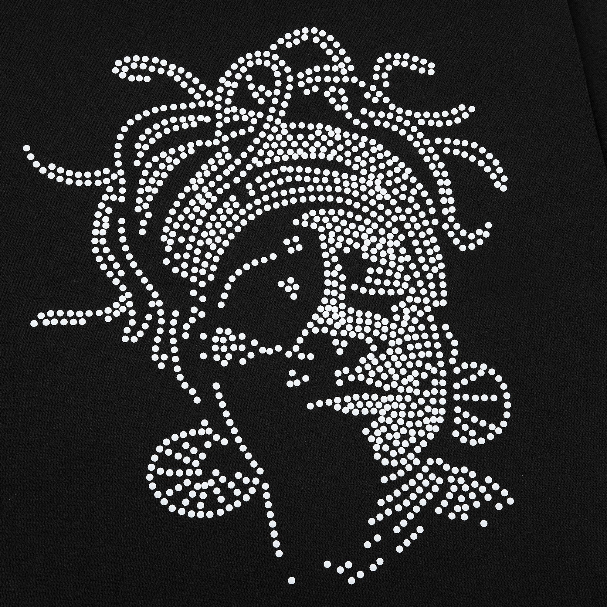 "mosaic" T Shirt black-Fineriform