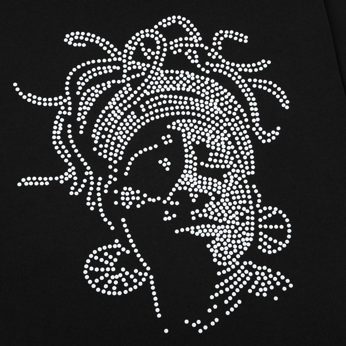 "mosaic" T Shirt black-Fineriform