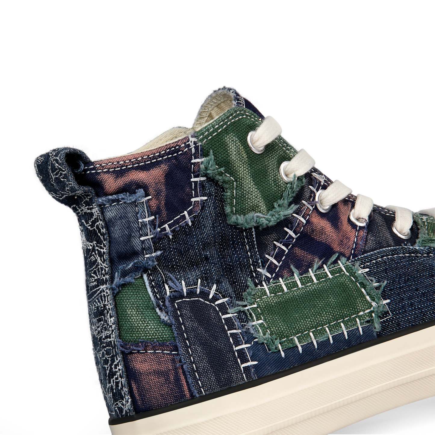 "sashiko" sneaker-Fineriform