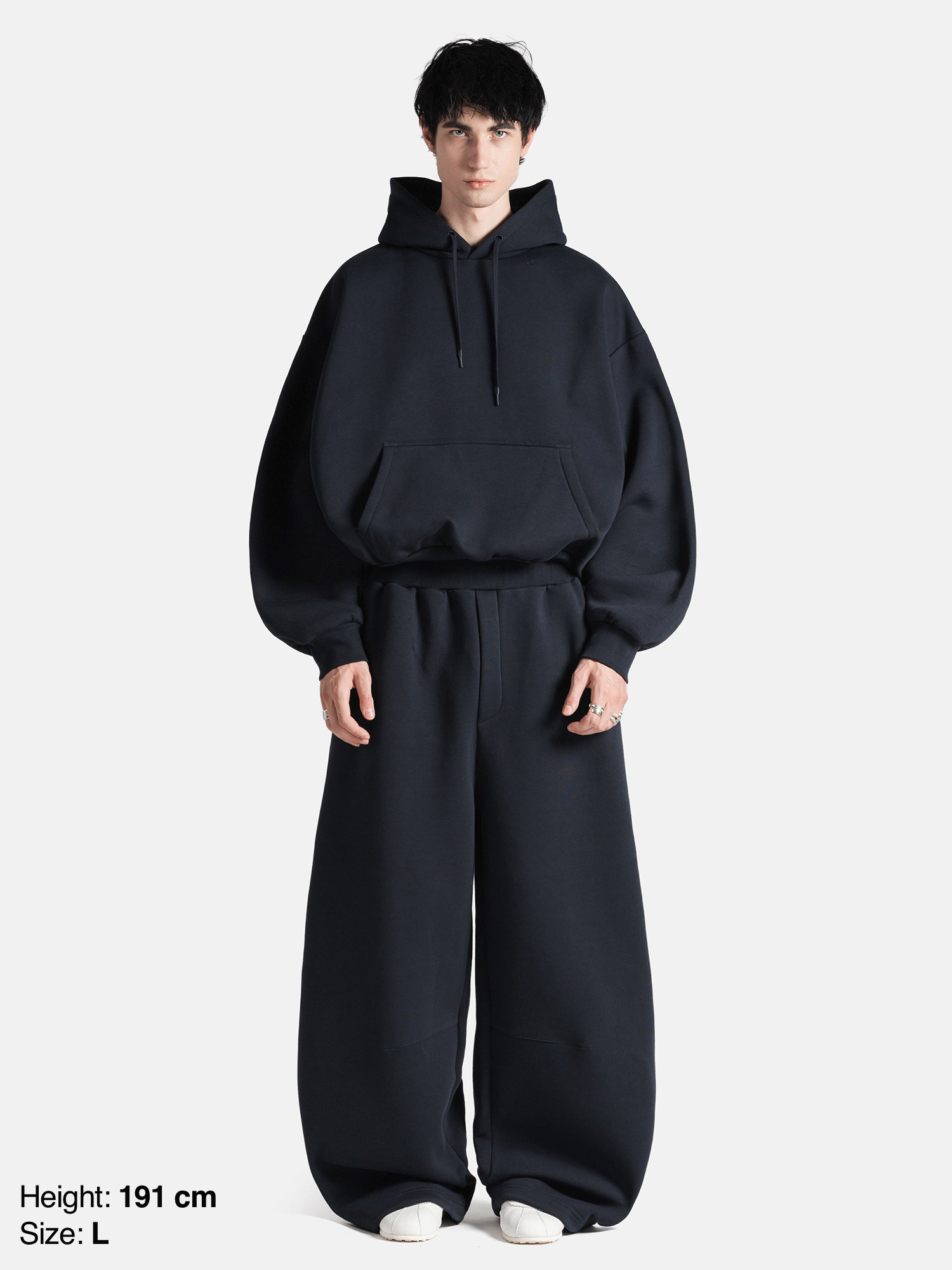 BUBBLE HOODIE - NIGHT-Fineriform