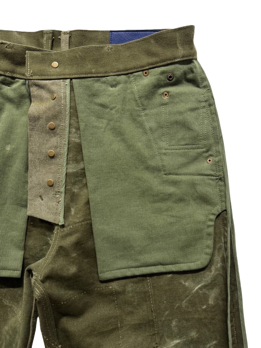 Vintage Patchwork Cargo Pants-Fineriform