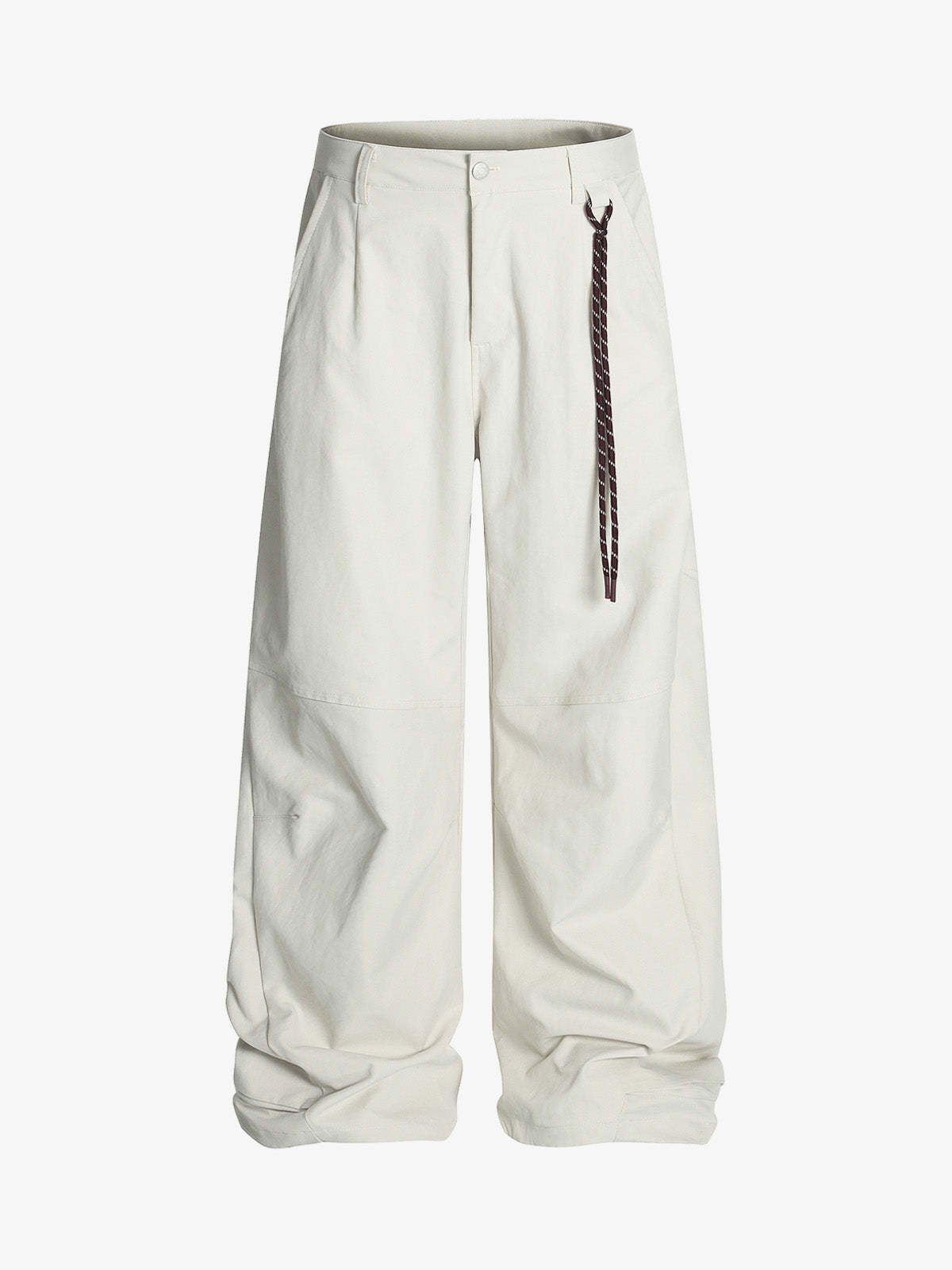 Belted Houndstooth Blazer Pants-Fineriform