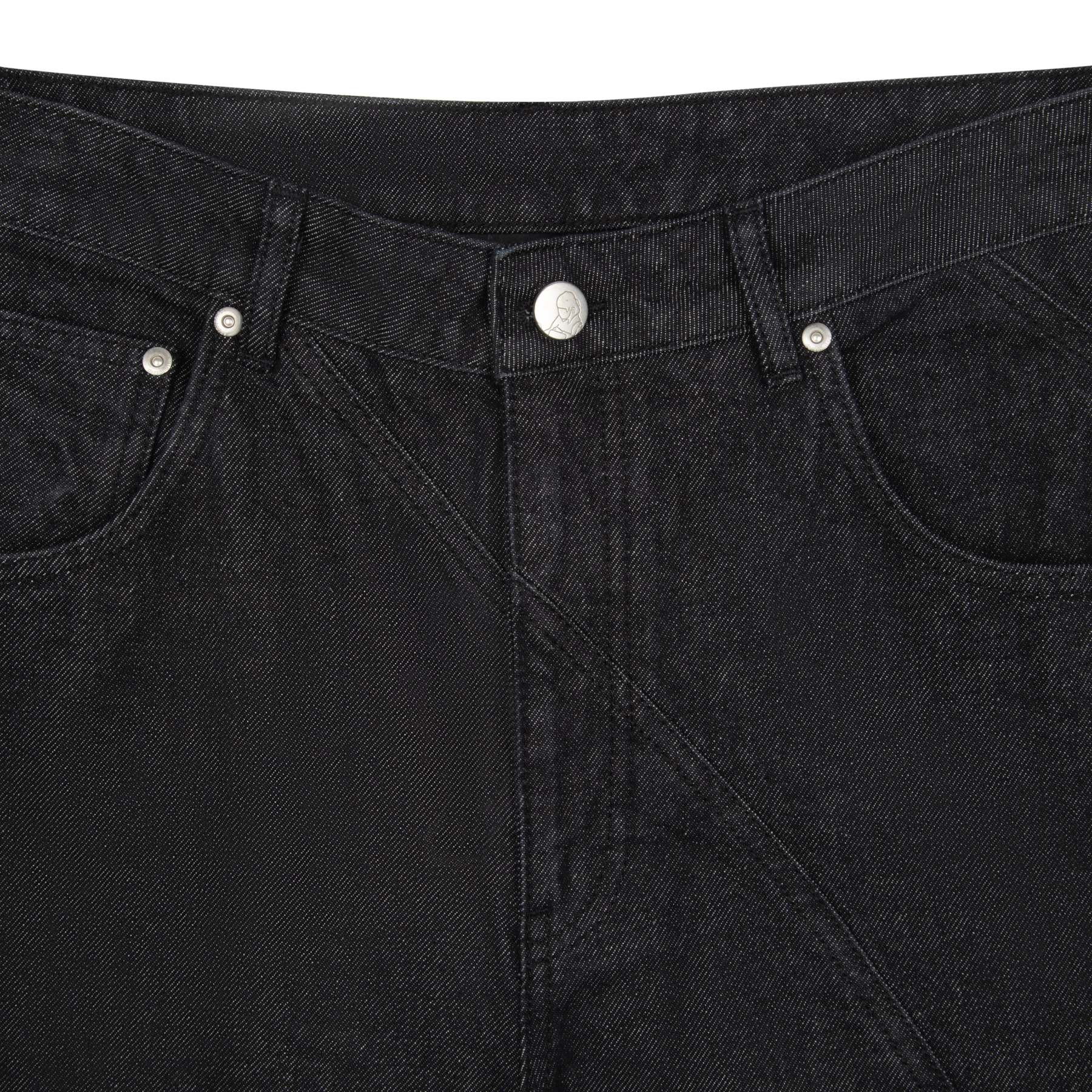 "yakuza" raw Denim black 02-Fineriform