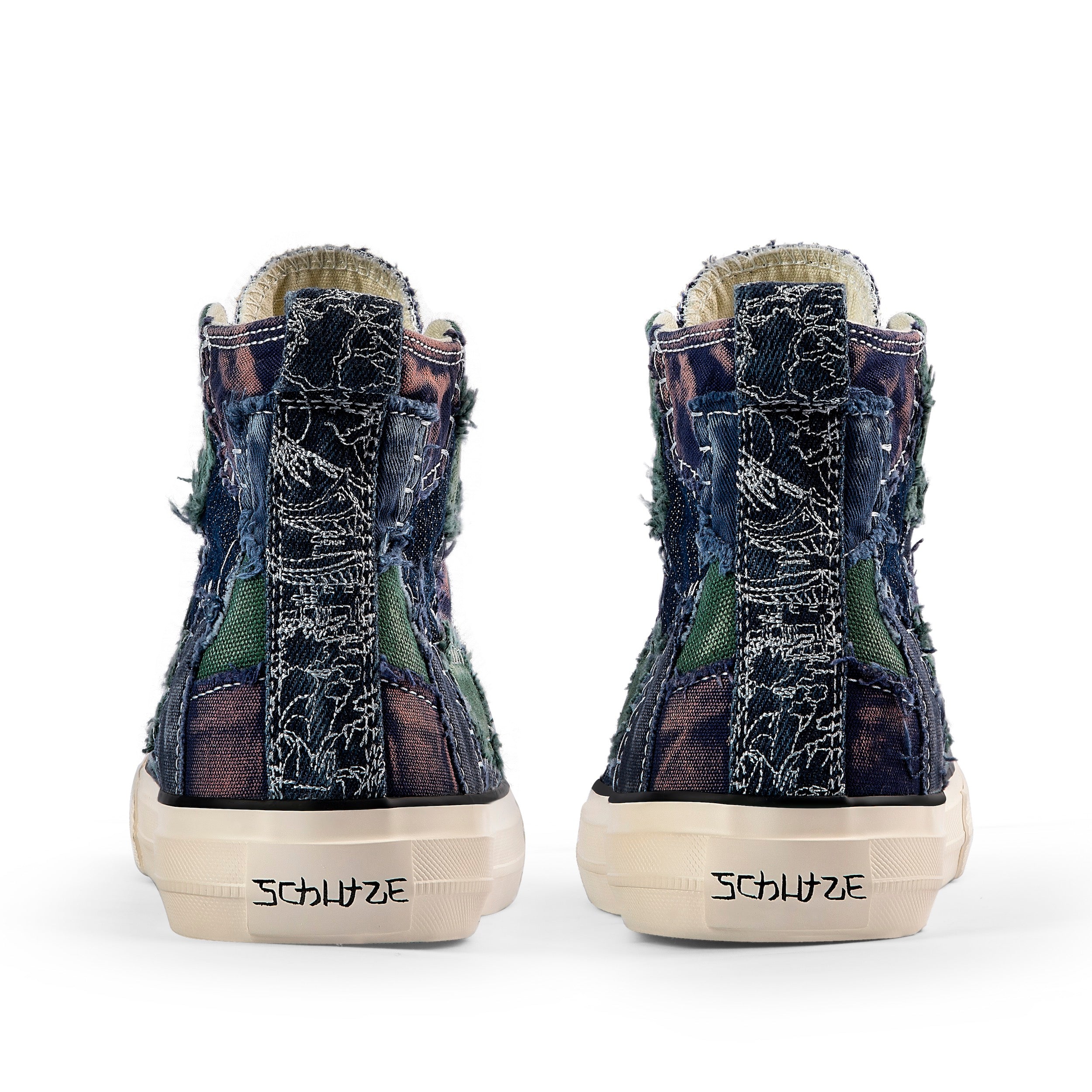 "sashiko" sneaker-Fineriform