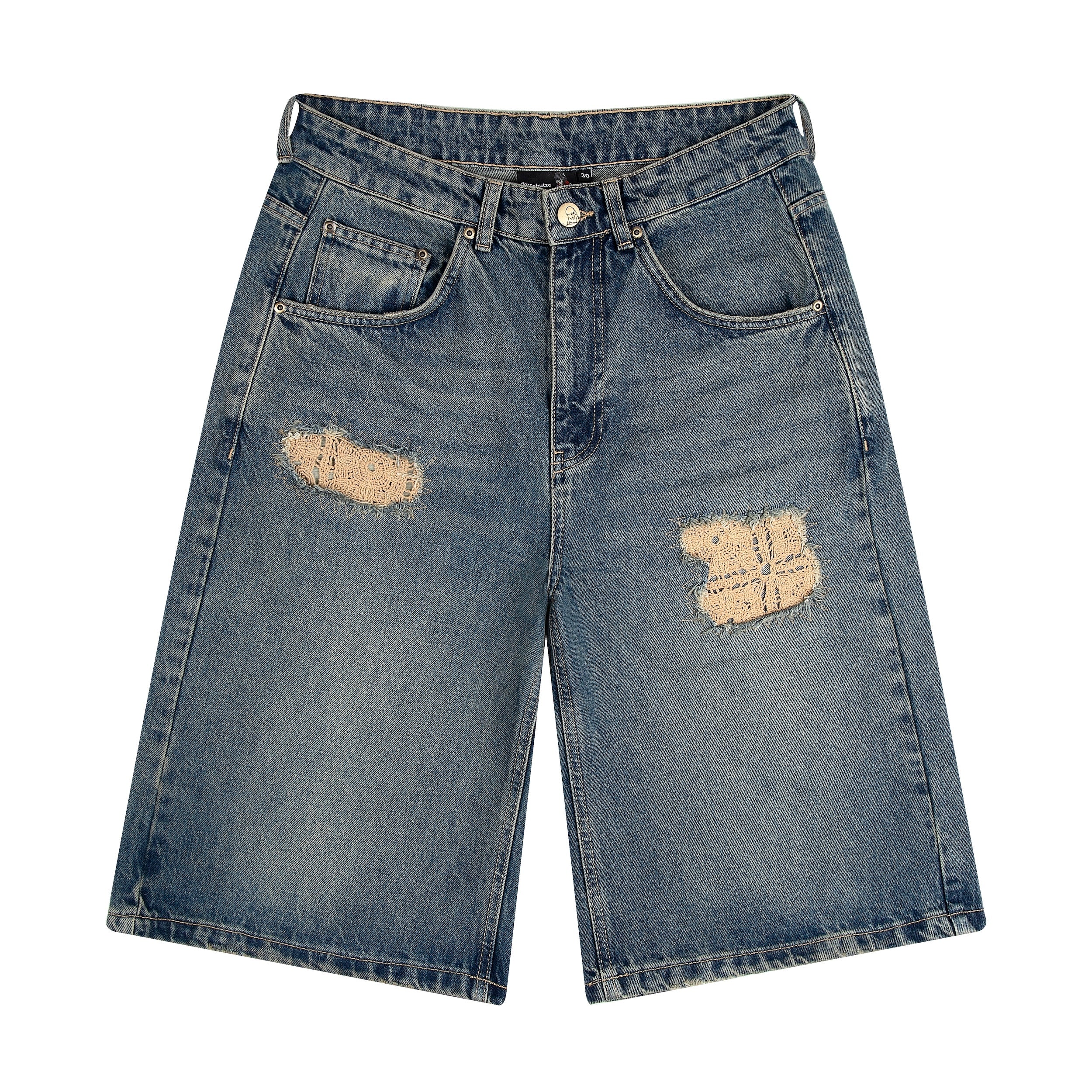 "lotus" Jorts indigo-Fineriform