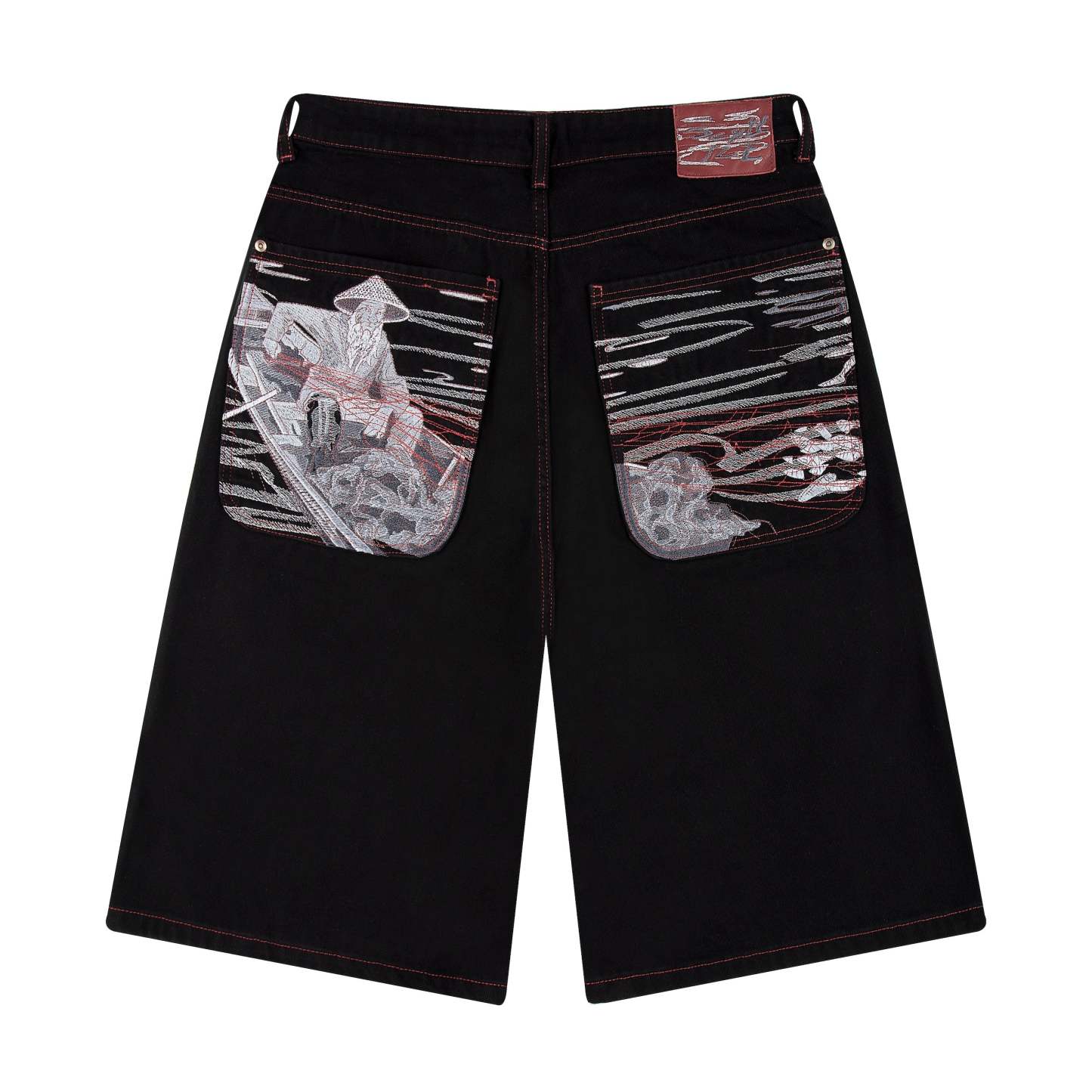 "lotus" Jorts black-Fineriform