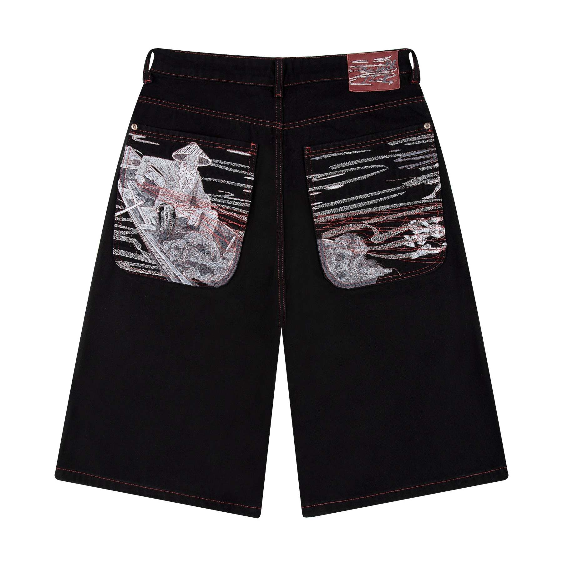 "lotus" Jorts black-Fineriform