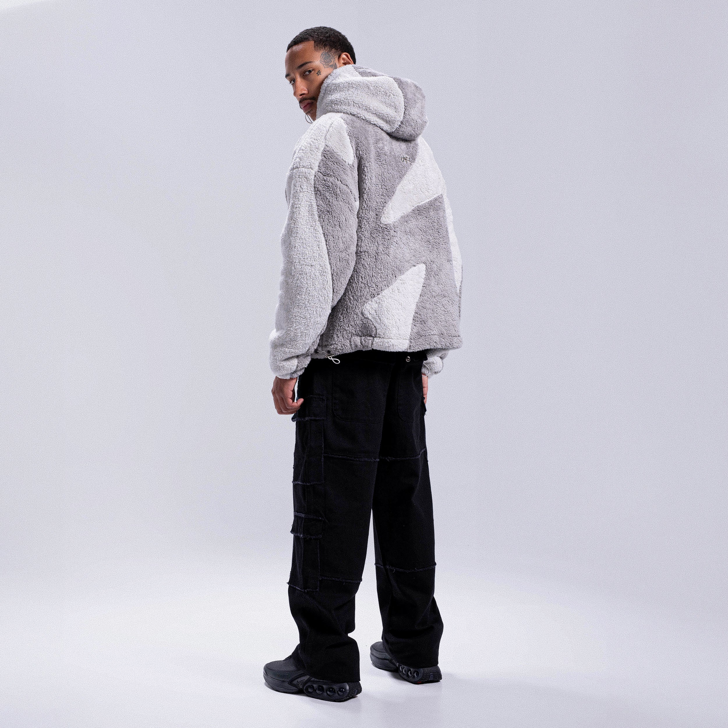 Fluffy Sherpa Jacket-Fineriform