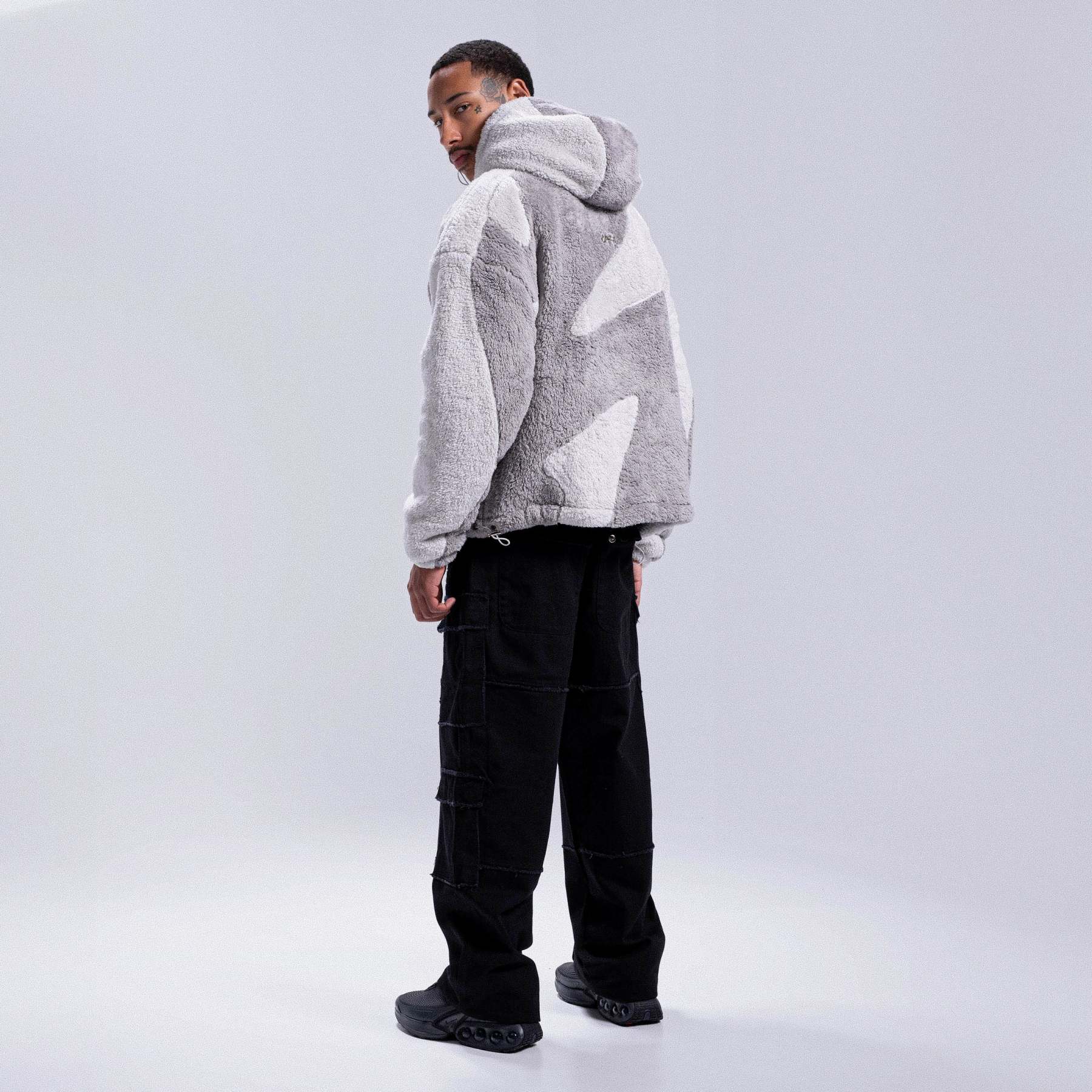 Fluffy Sherpa Jacket-Fineriform