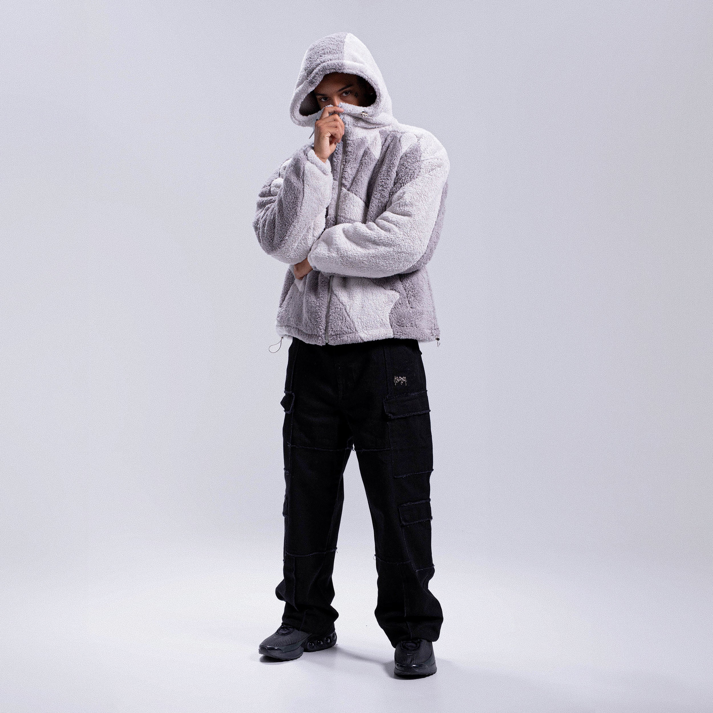 Fluffy Sherpa Jacket-Fineriform