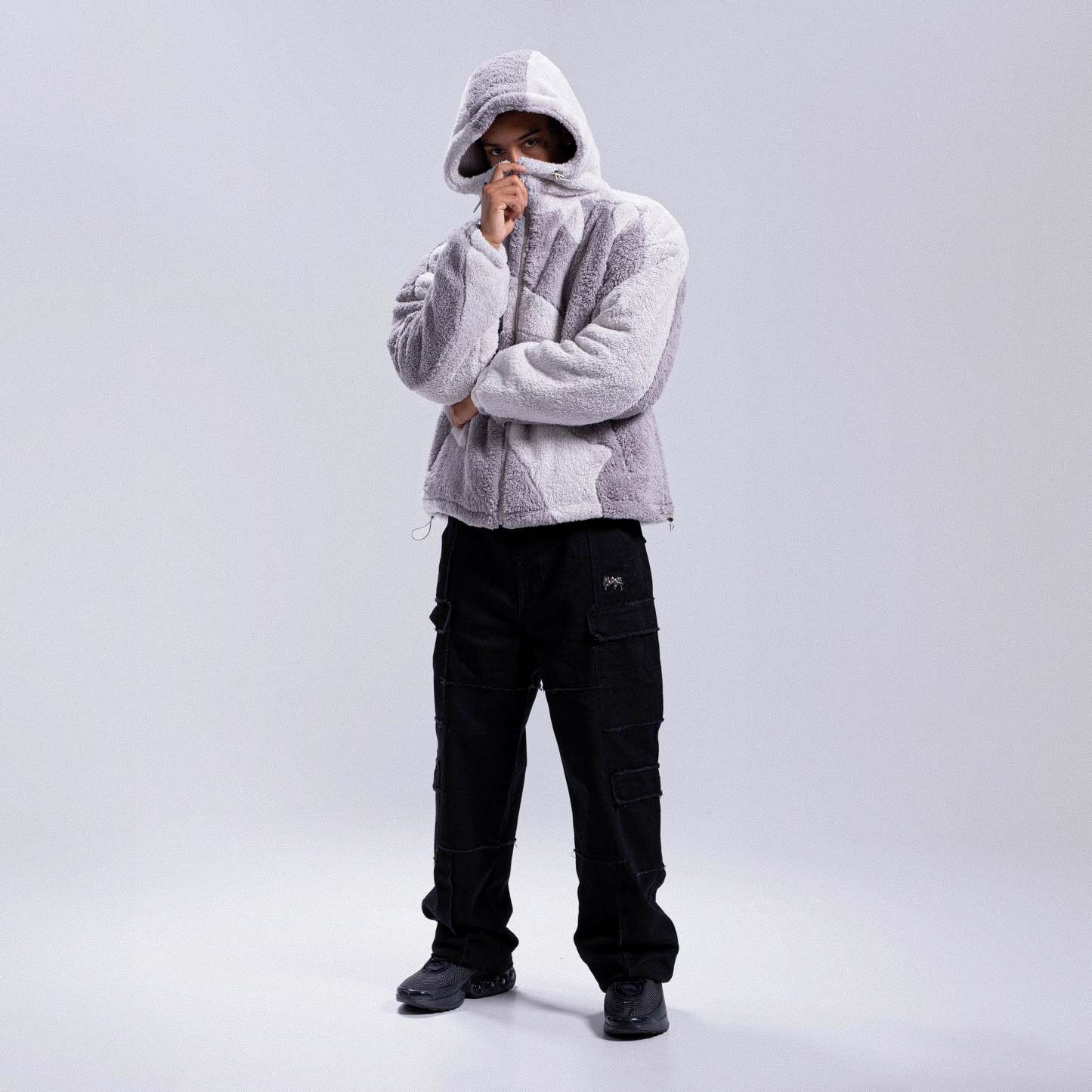 Fluffy Sherpa Jacket-Fineriform