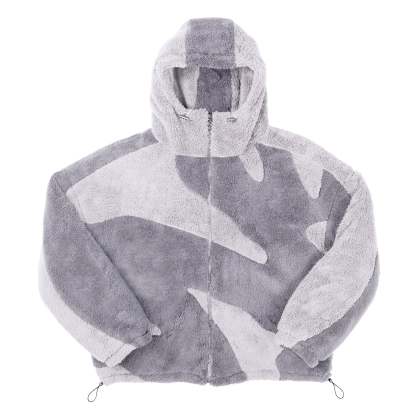 Fluffy Sherpa Jacket-Fineriform