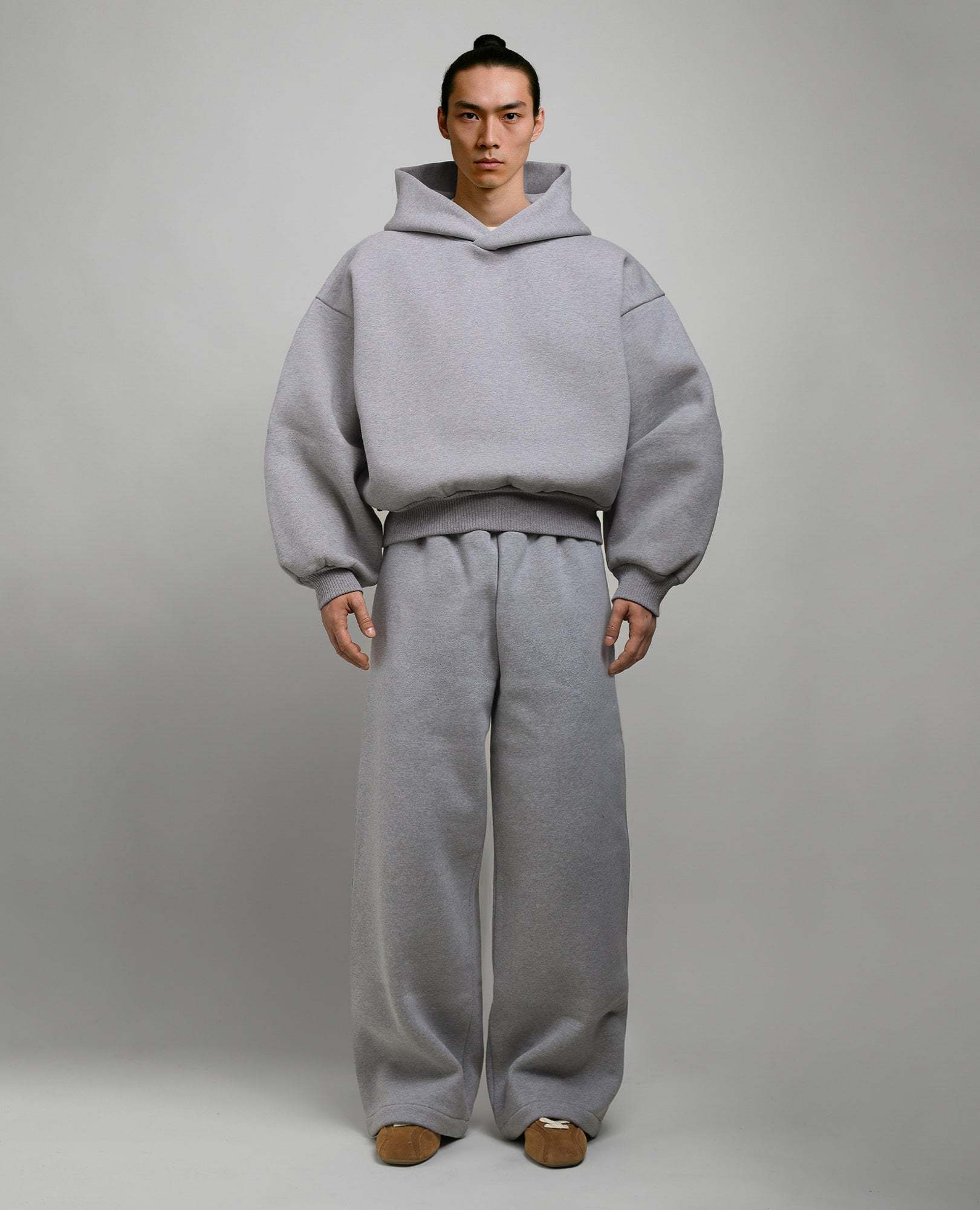 THE HOODIE V4 - CONCRETE GRAY-Fineriform
