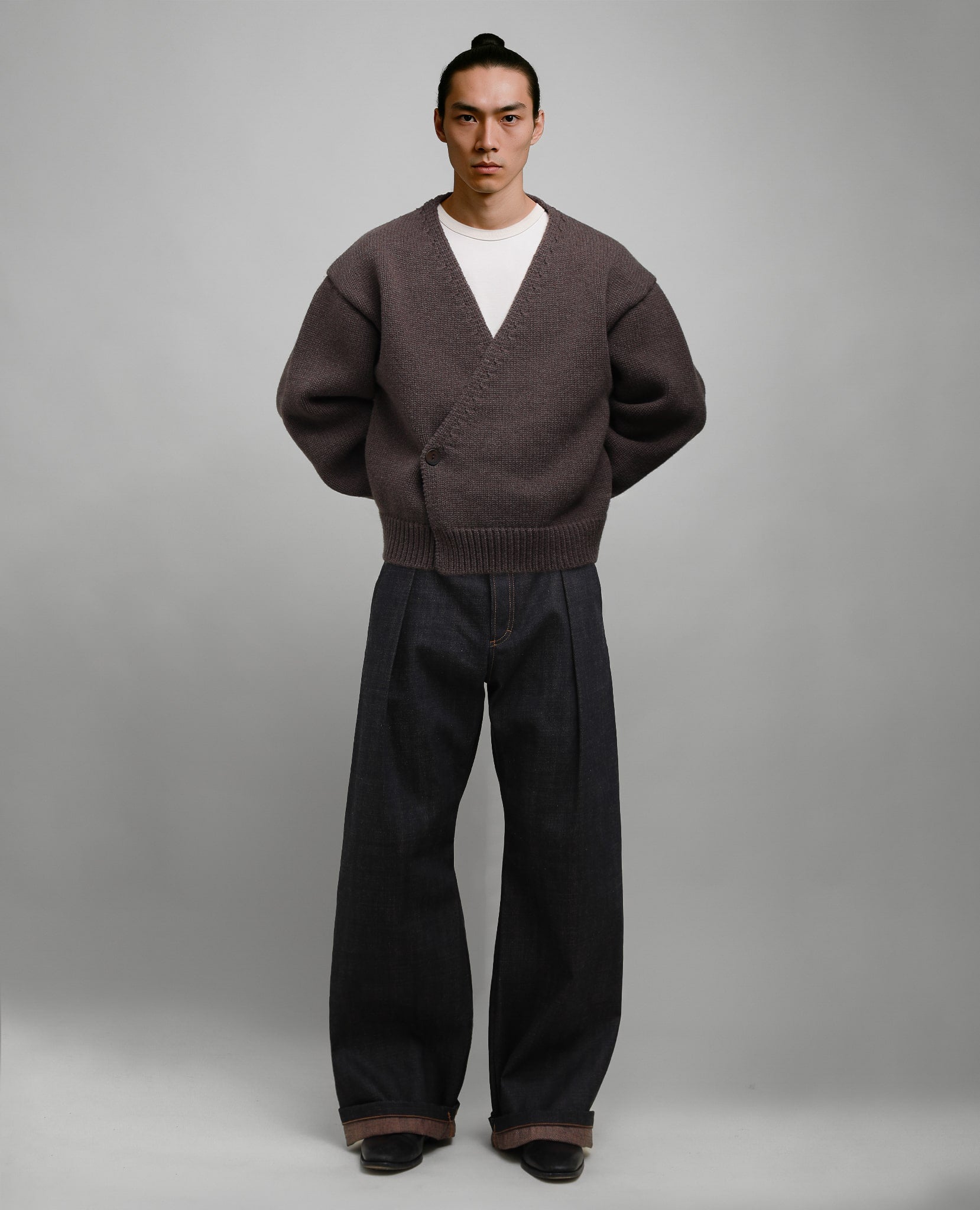 THE CARDIGAN JACKET - MOCHA-Fineriform