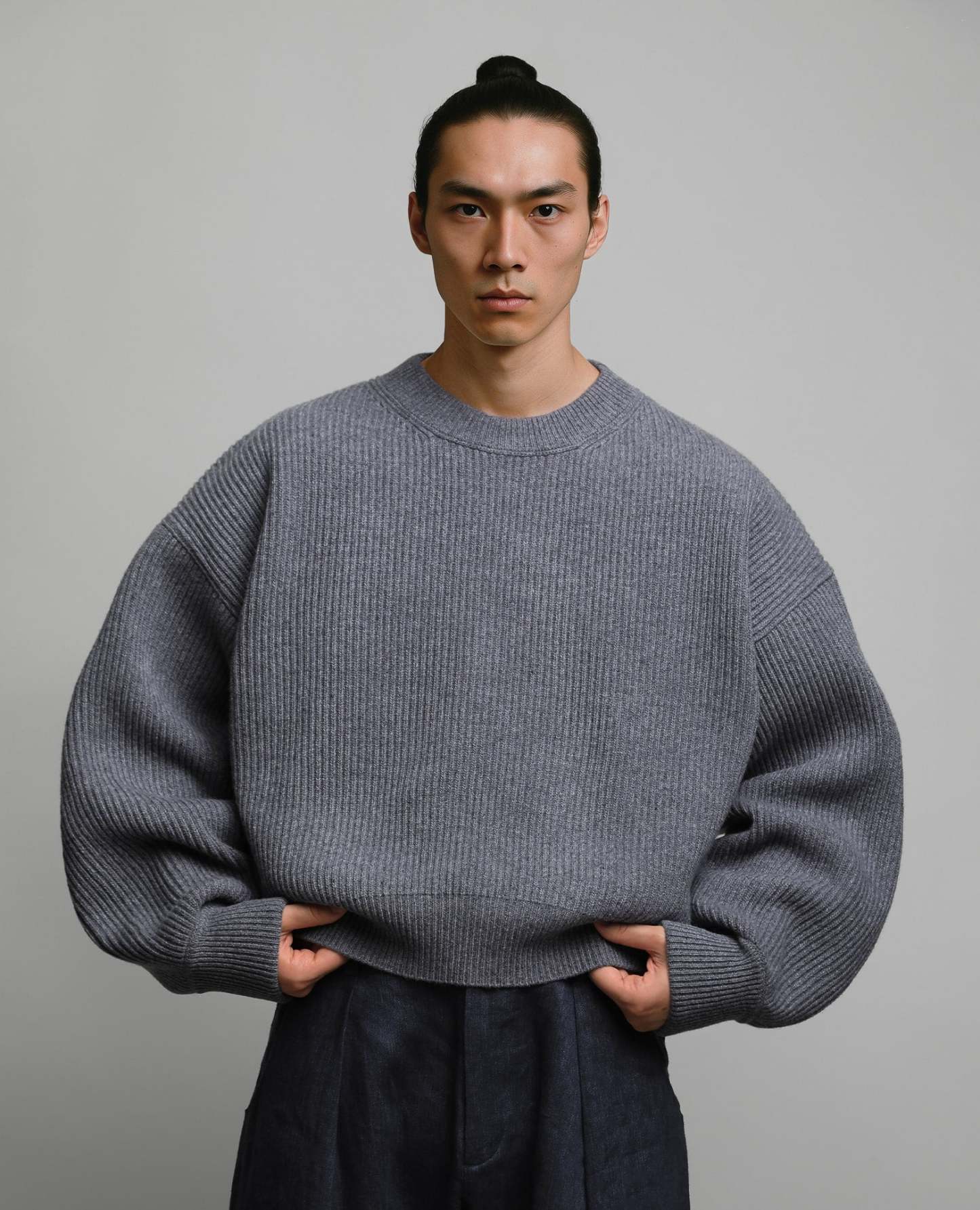 THE SWEATER V2 - GREY-Fineriform