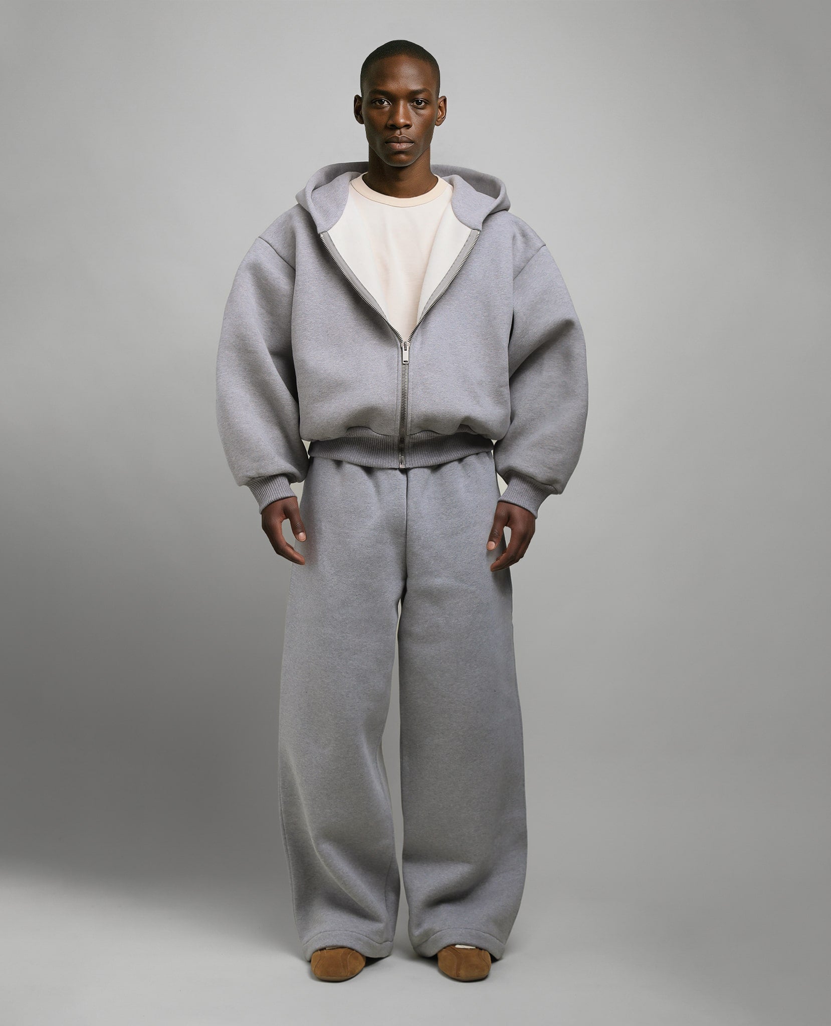 THE ZIPPER V4 - CONCRETE GRAY-Fineriform