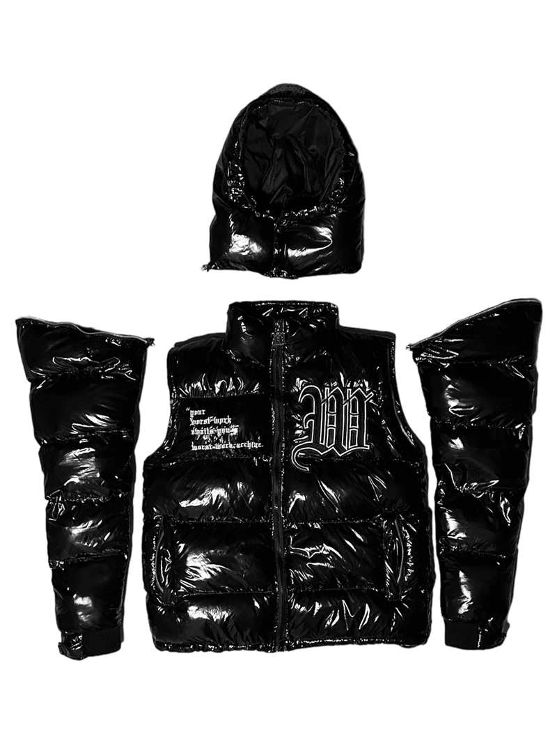 CONVERTIBLE 3 in 1 PUFFERS-Fineriform