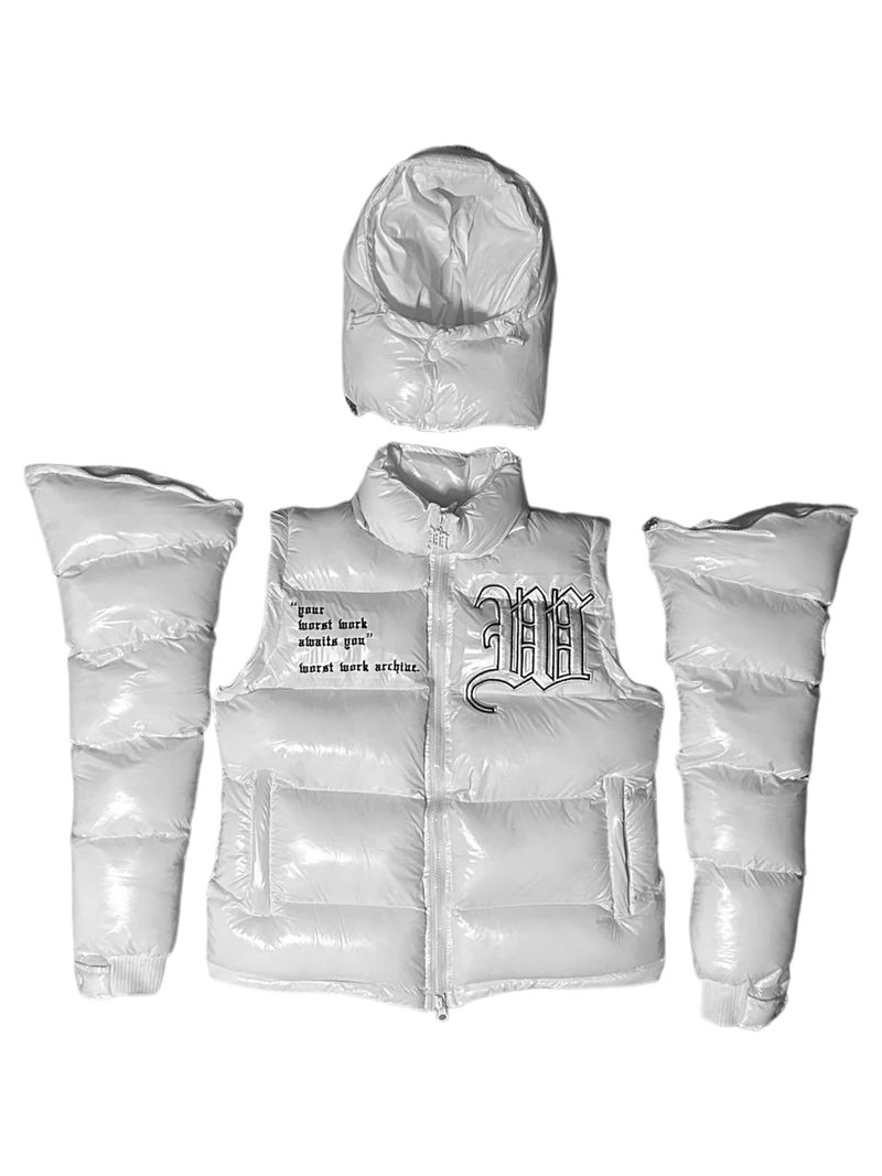 CONVERTIBLE 3 in 1 PUFFERS-Fineriform