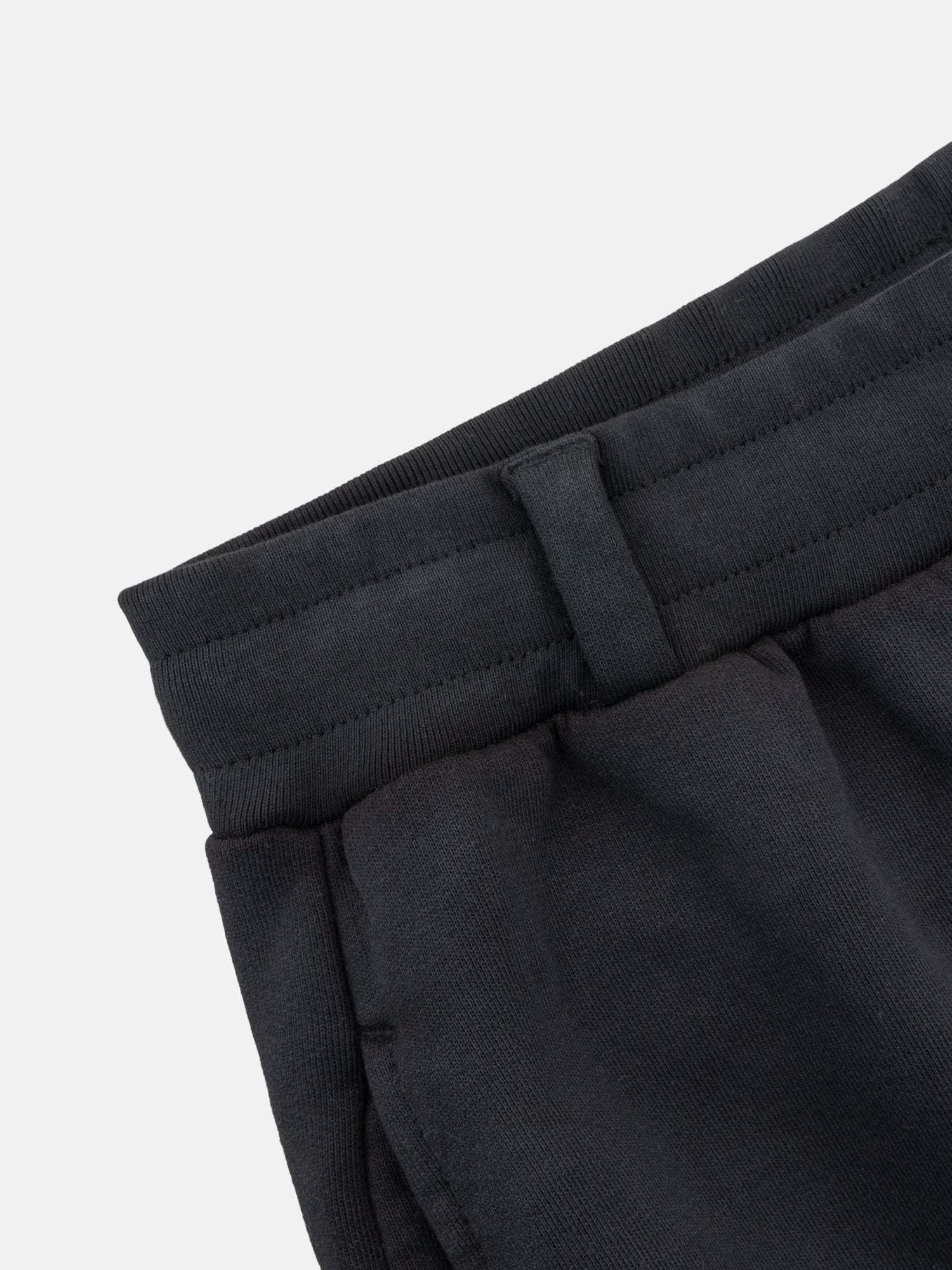 THE BLANC SWEATPANTS - VINTAGE BLACK-Fineriform